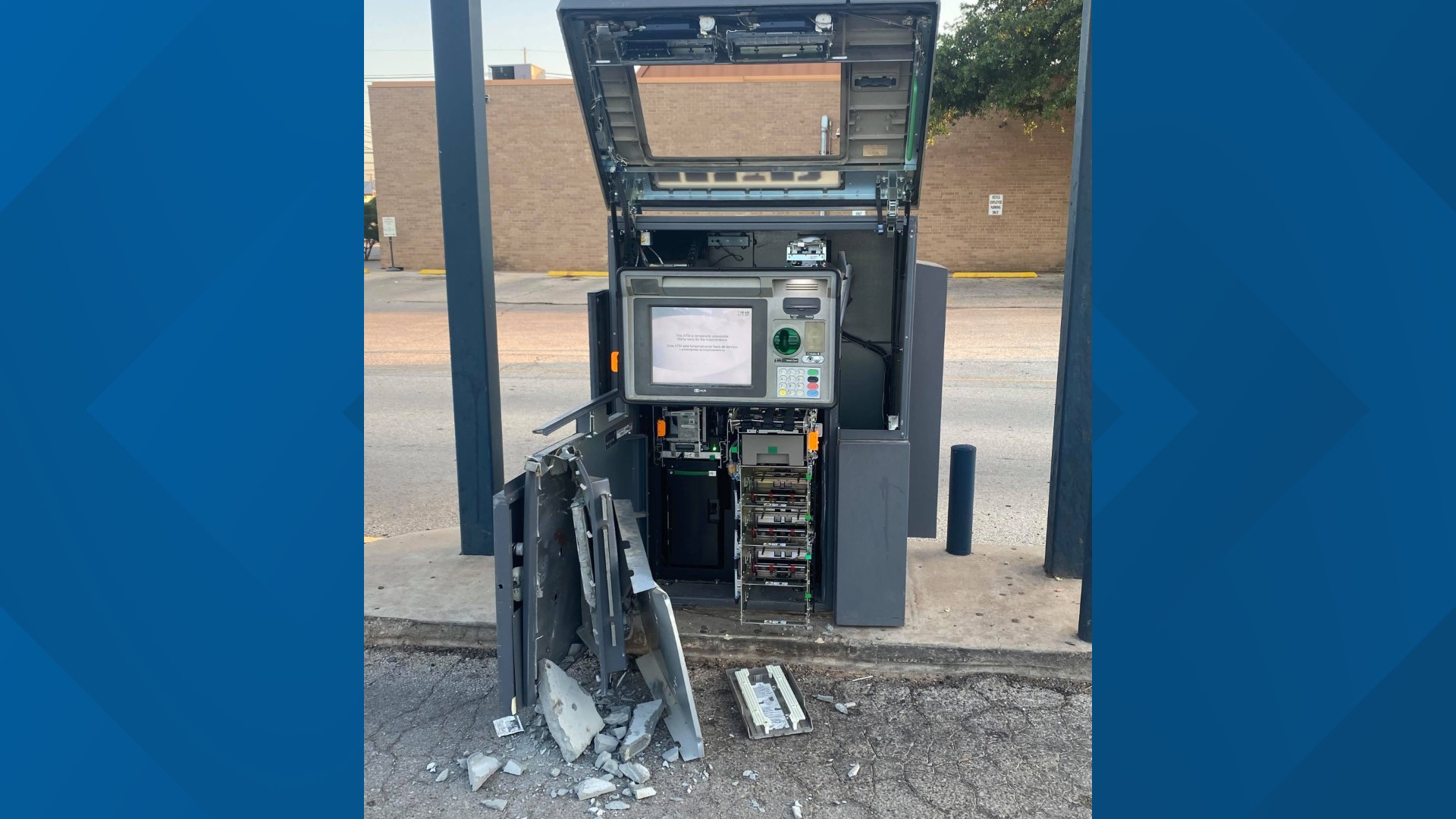 Two Midland ATMs broken into, damaged overnight