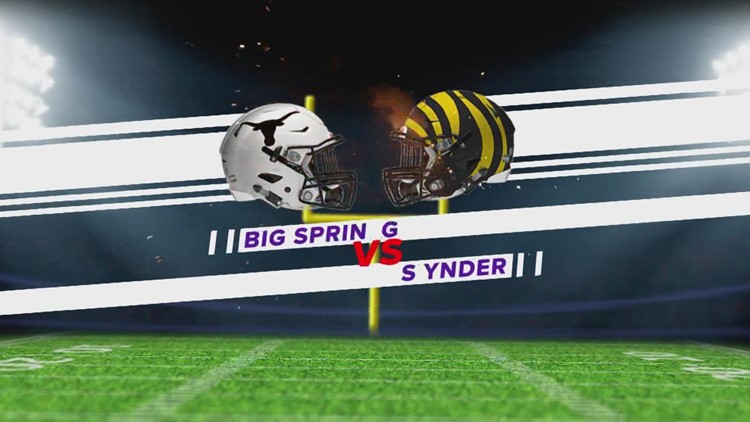 Week 5 | Big Spring vs. Snyder