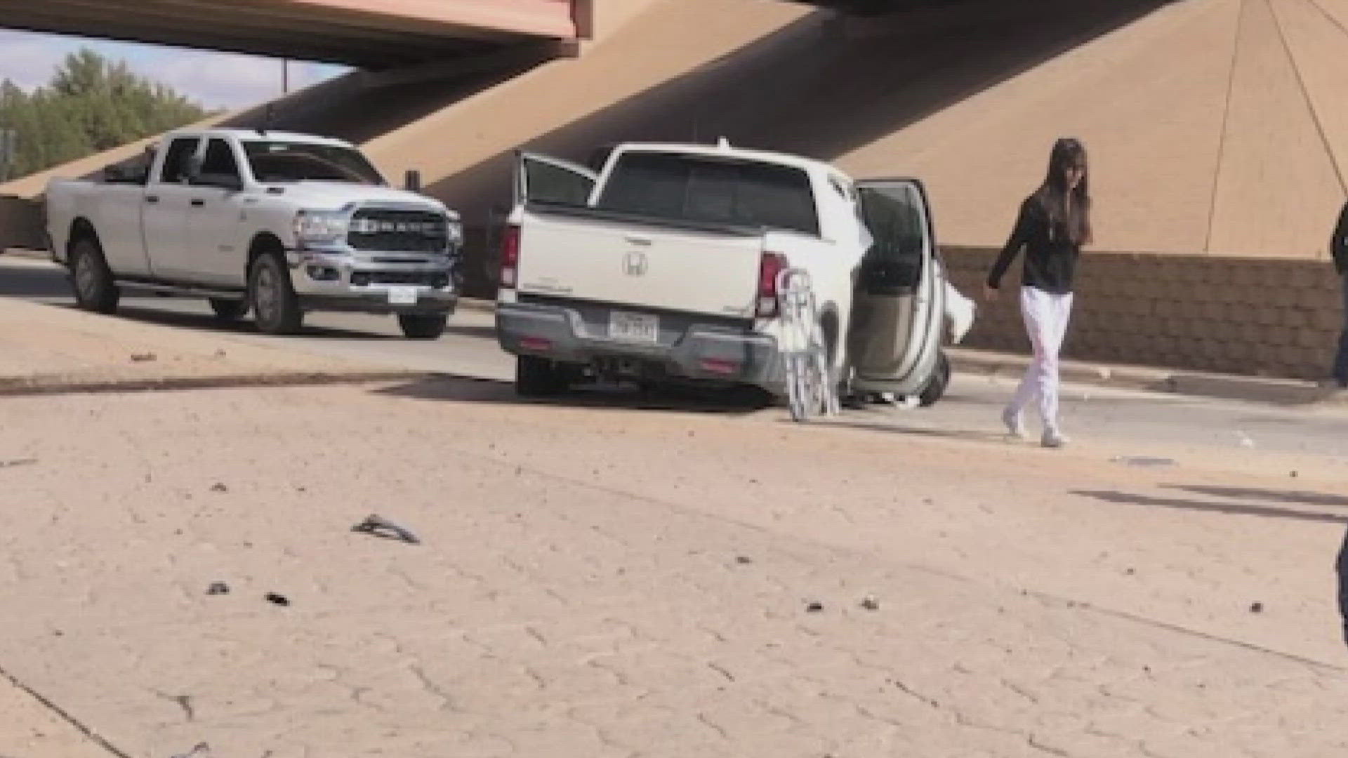 Weldon Brogden, who police suspect was experiencing a medical emergency, drove off an elevated roadway of Loop 250 and crashed into a car on North Big Spring Street.