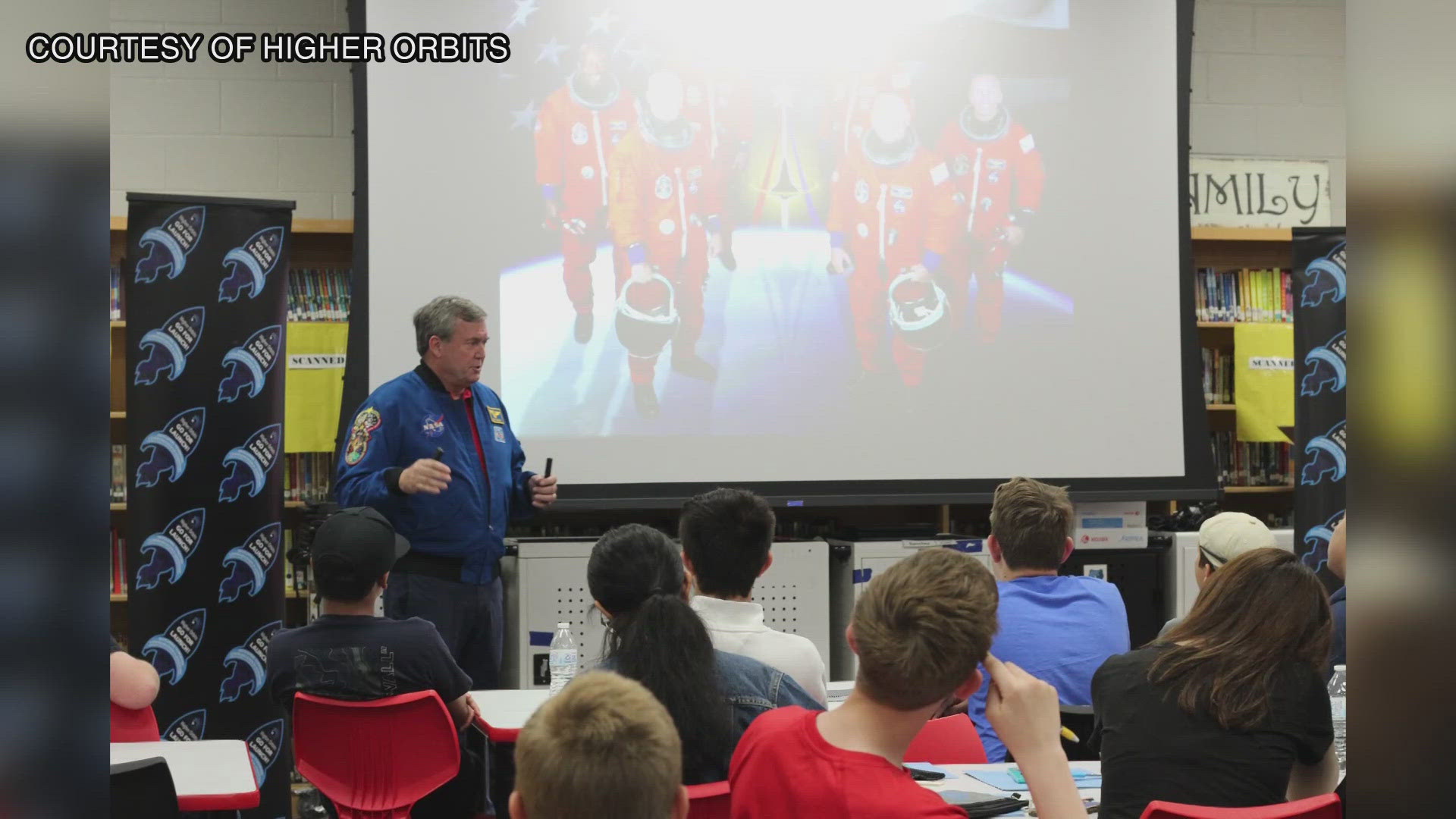 Go for Launch is a multi-day space inspired STEM event where students work with an astronaut and compete to have their science flown to the space station.