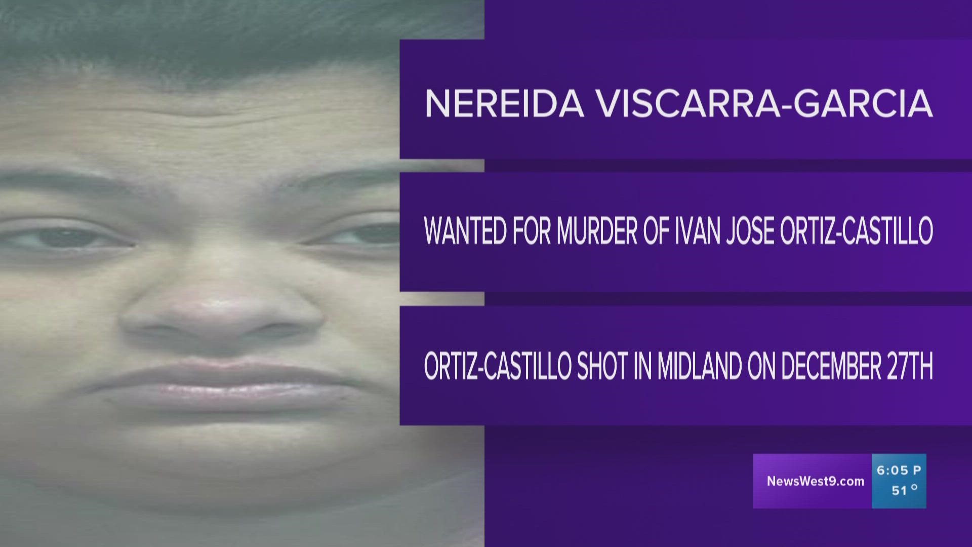 Nereida Viscarra-Garcia was served the warrant for her part in the death of Ivan Jose Ortiz-Castillo.