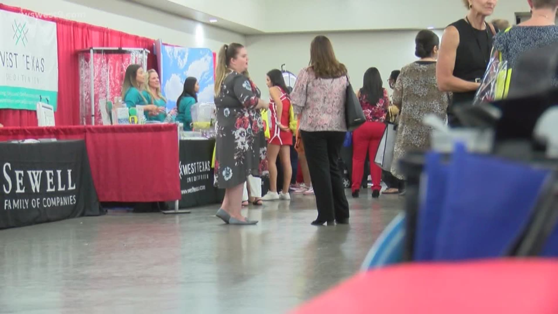 Teachers were able to enjoy a free breakfast while connecting with dozens of businesses and services.