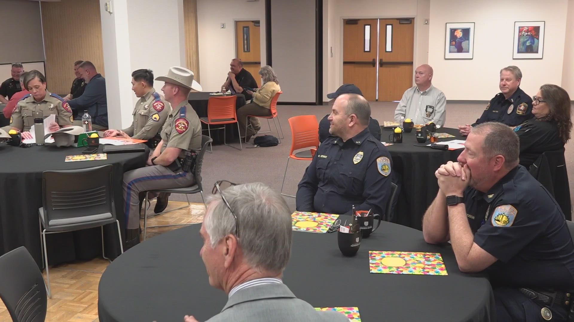 Several politicians and representatives from different organizations were in attendance for the council, as current issues facing law enforcement were discussed.