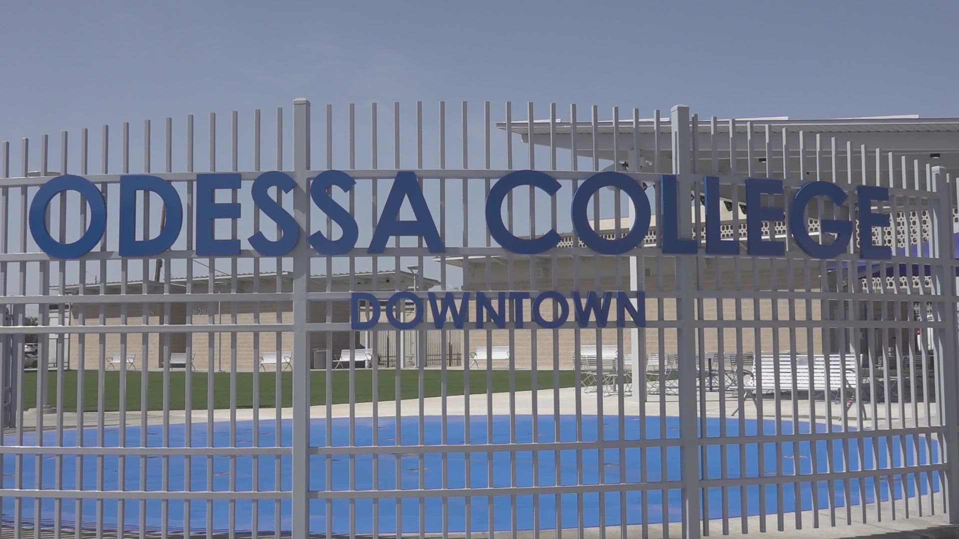 The Odessa College Downtown park had a grand opening Thursday.