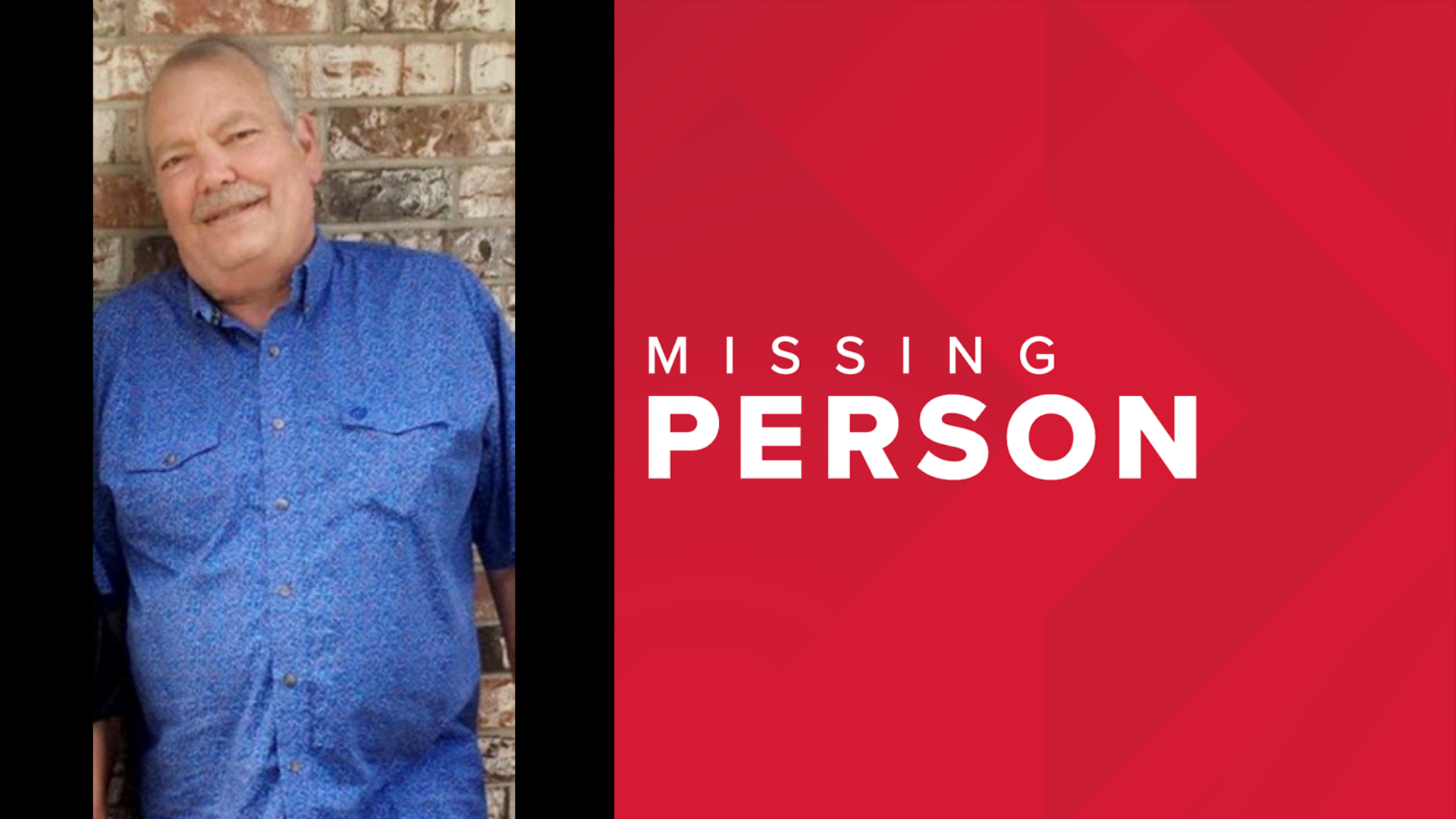 Jerry Loftin was last seen wearing a dark blue shirt, gray sweat pants and white shoes.