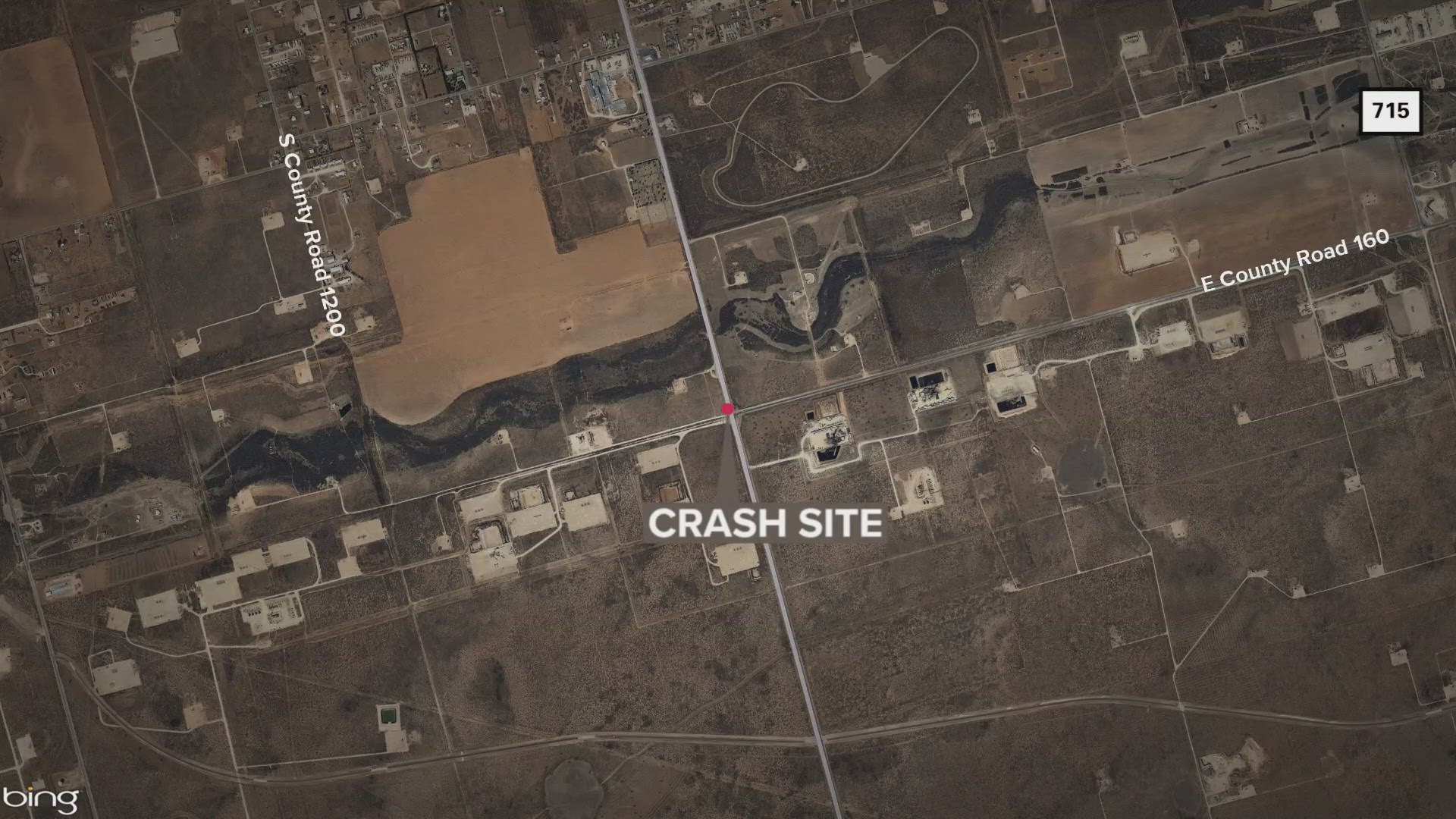 The crash occurred around 9:15 p.m.  involving a semi and another vehicle at State Highway 349, one dead, another injured.