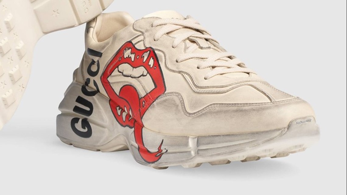 gucci shoes made to look dirty
