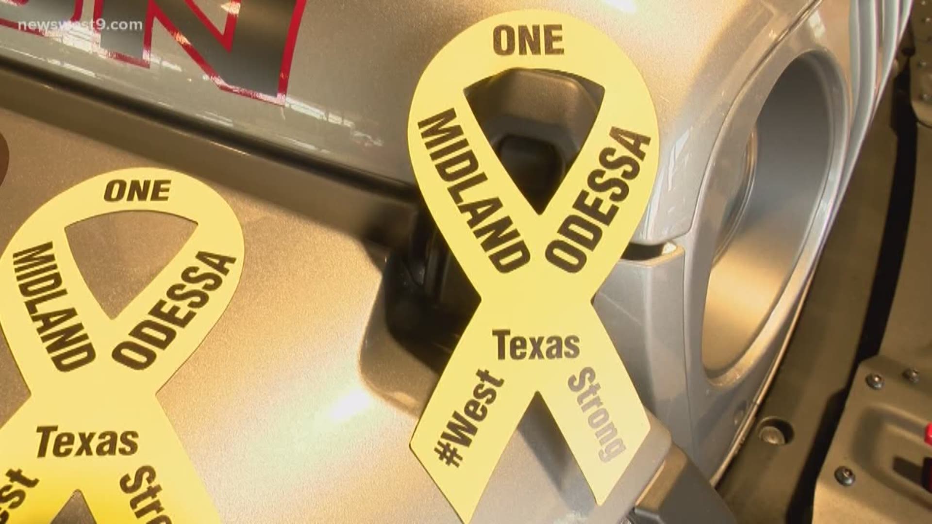 The dealerships will be giving away free car magnets that say "One Midland Odessa".