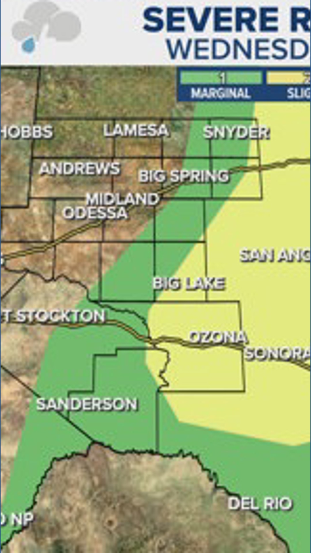 The House Divided: Fire Weather West - Severe Storms East | West Texas ...