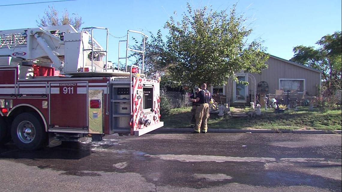 Odessa Home Catches Fire