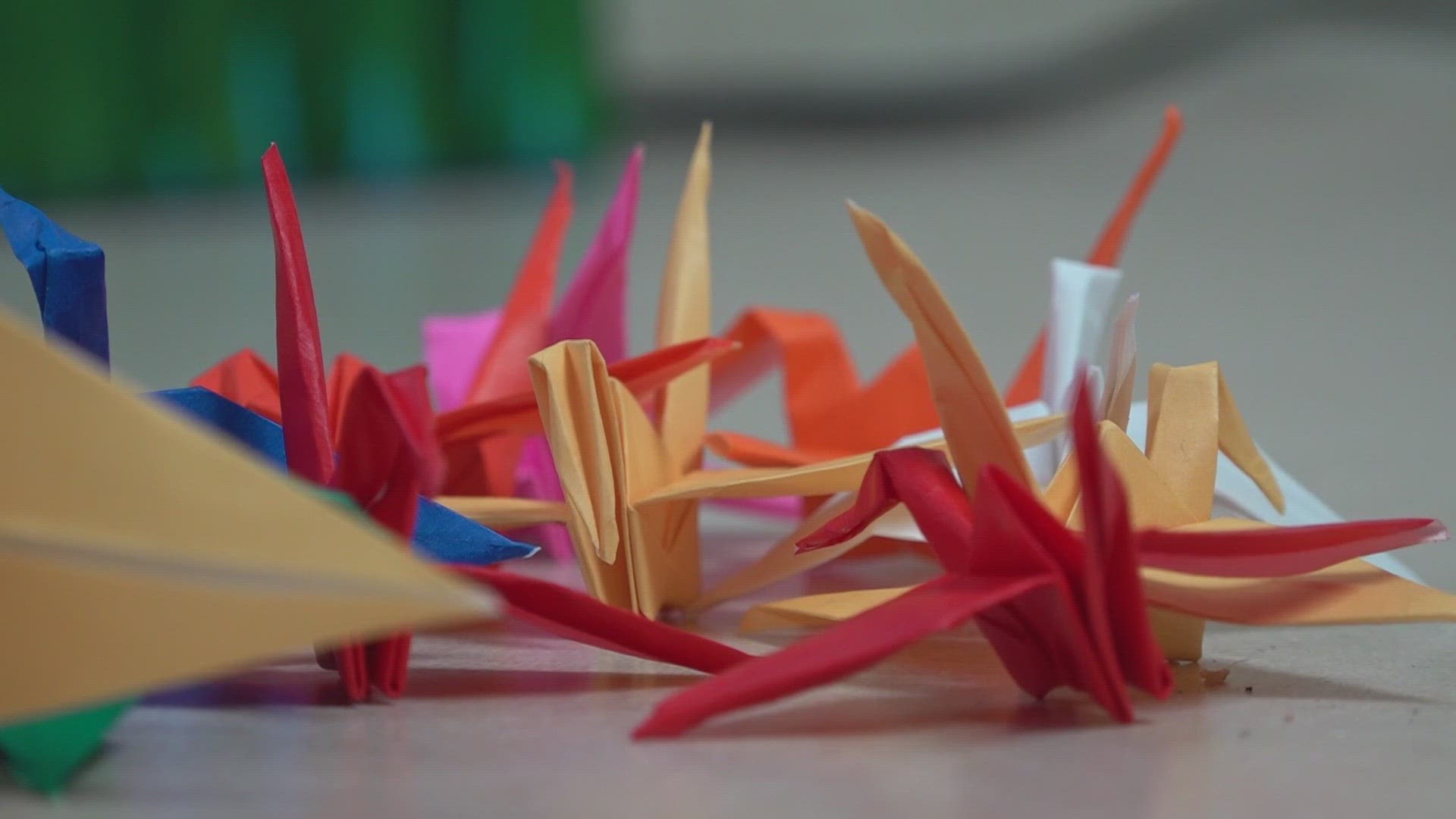 The center got the idea of sending paper cranes after the city of Aurora, Colorado sent them to Odessa following the mobile mass shooting.