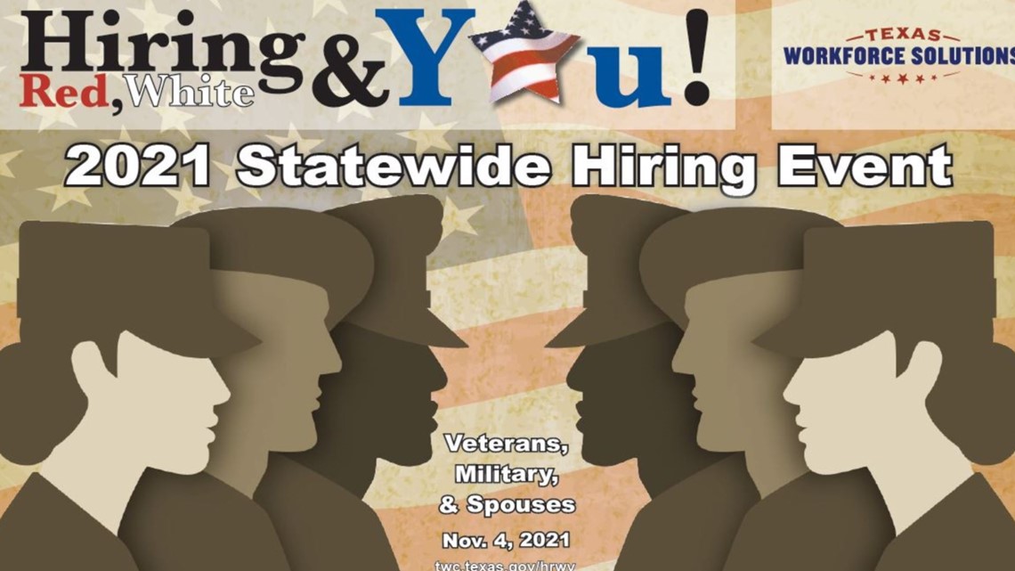 Hiring Red, White and You! event to connect veterans and family members