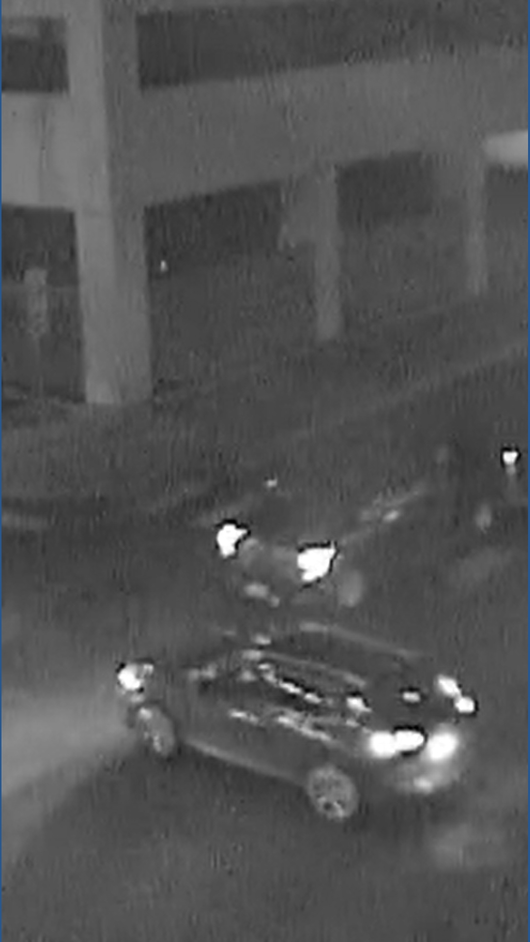 Surveillance video shows hit and run crash at Big Spring and Wall ...