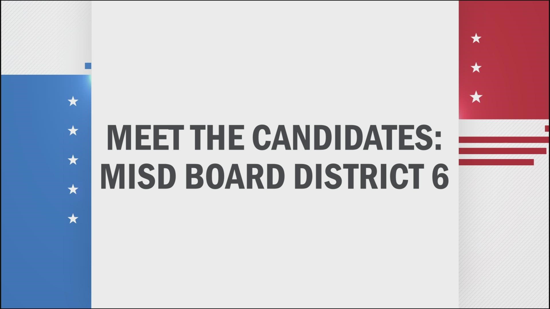 Sara Burleson and Carie McNeil sit down with NewsWest 9 to discuss why they're running and what their goals for the district are.