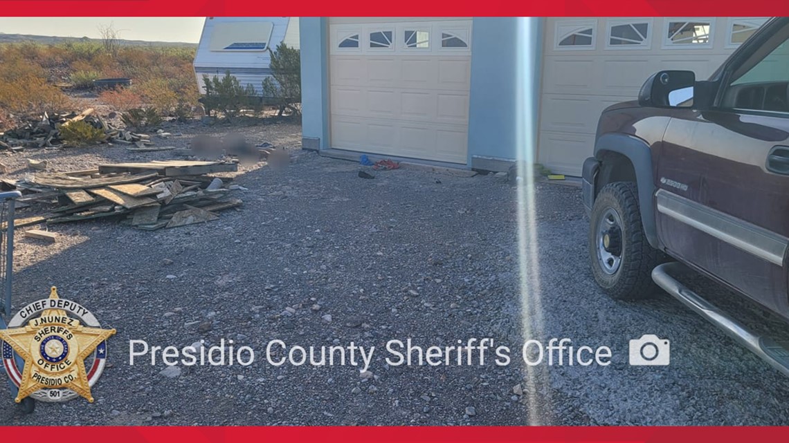 Presidio County Sheriff's Deputies investigate deceased body found in