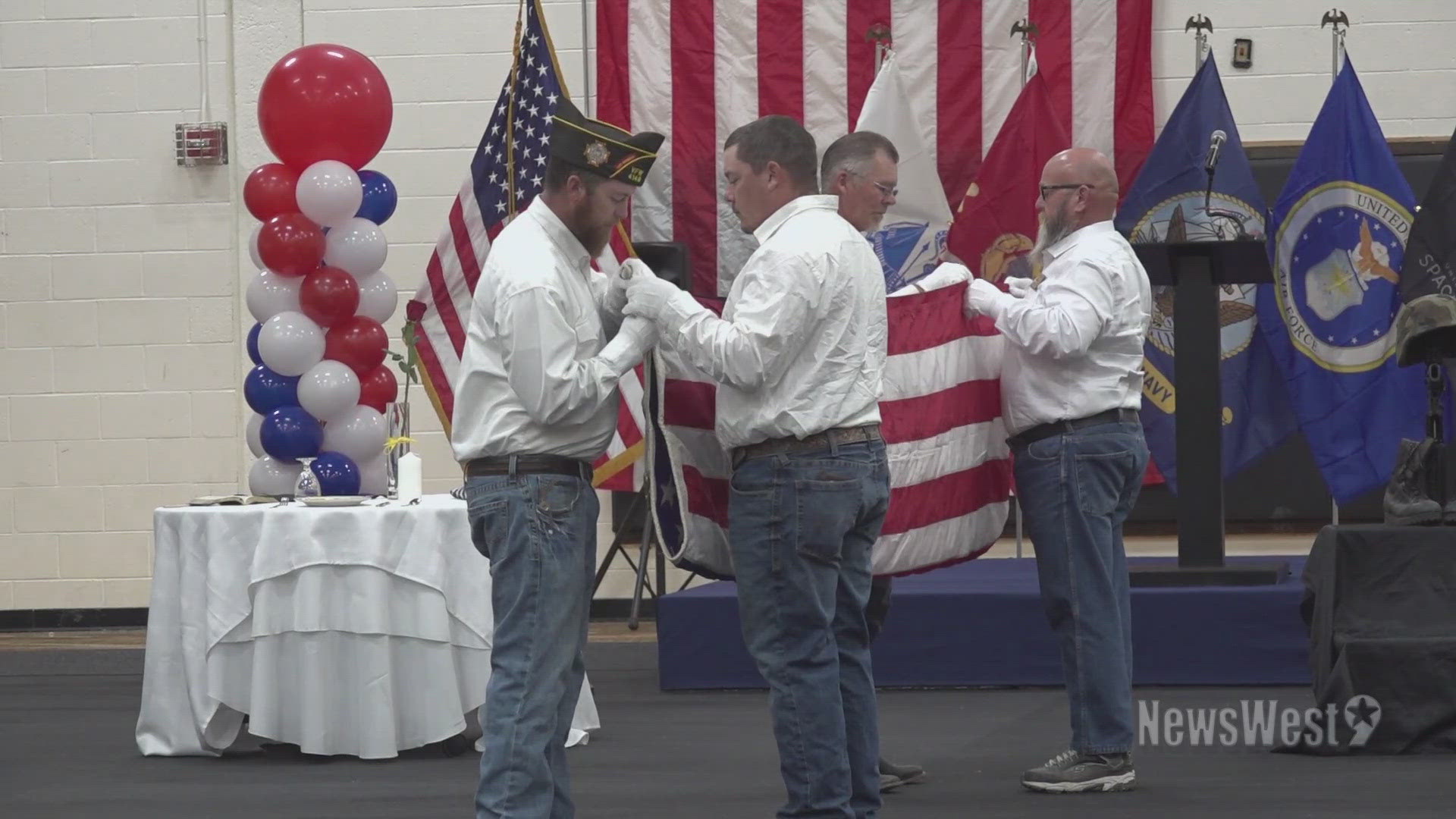 Midland College honors Veterans in celebration of upcoming holiday