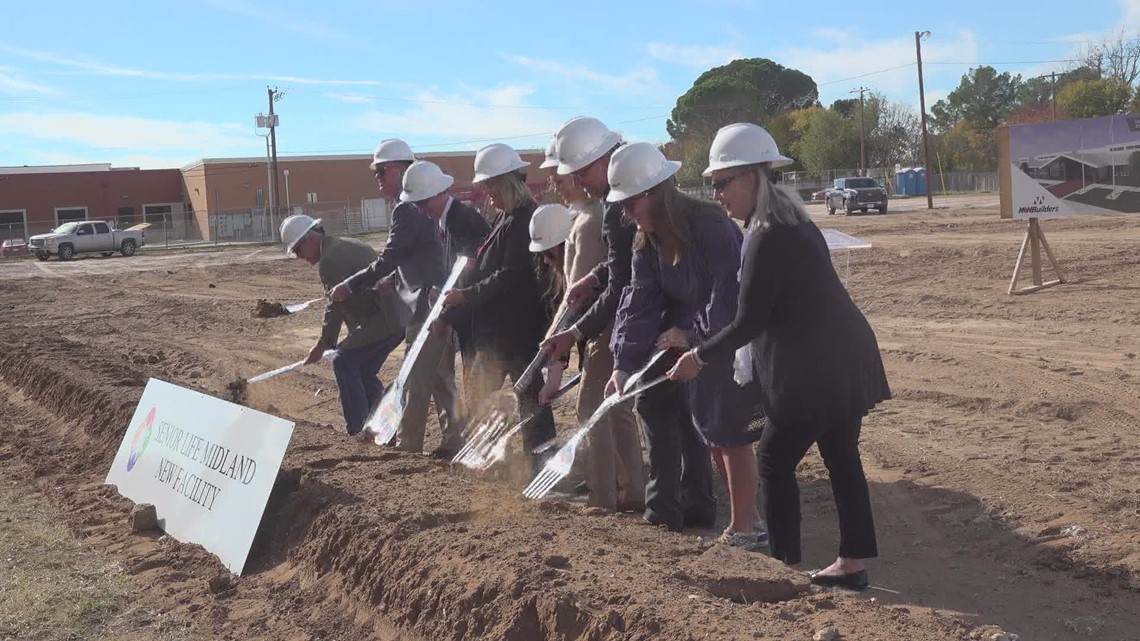Senior Life Midland holds groundbreaking ceremony for new facility ...