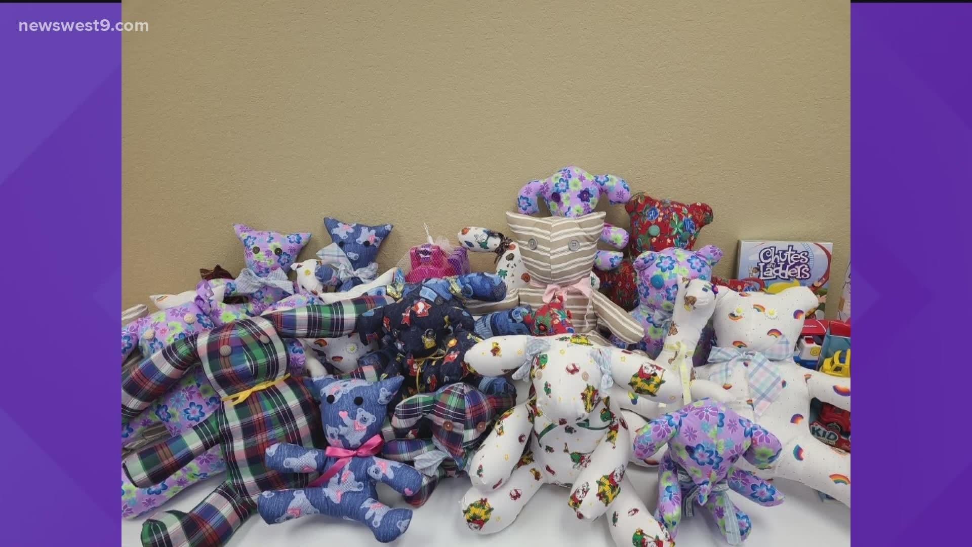 Thanks to the efforts of staff and volunteers, MCT was able to donate 50 stuffed animals.