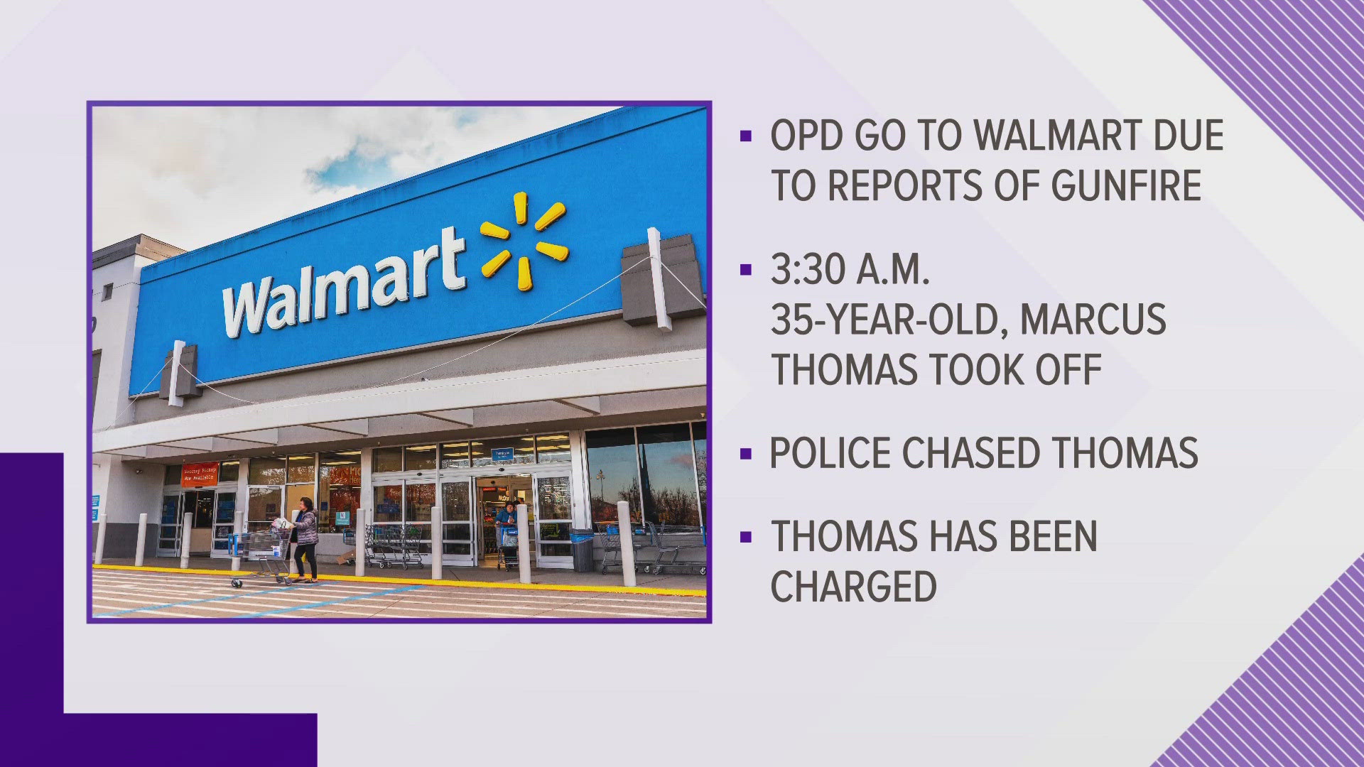 Marcus Thomas was arrested for three counts of deadly conduct discharge of a firearm, interfere with police service animal injury, criminal mischief and evading.