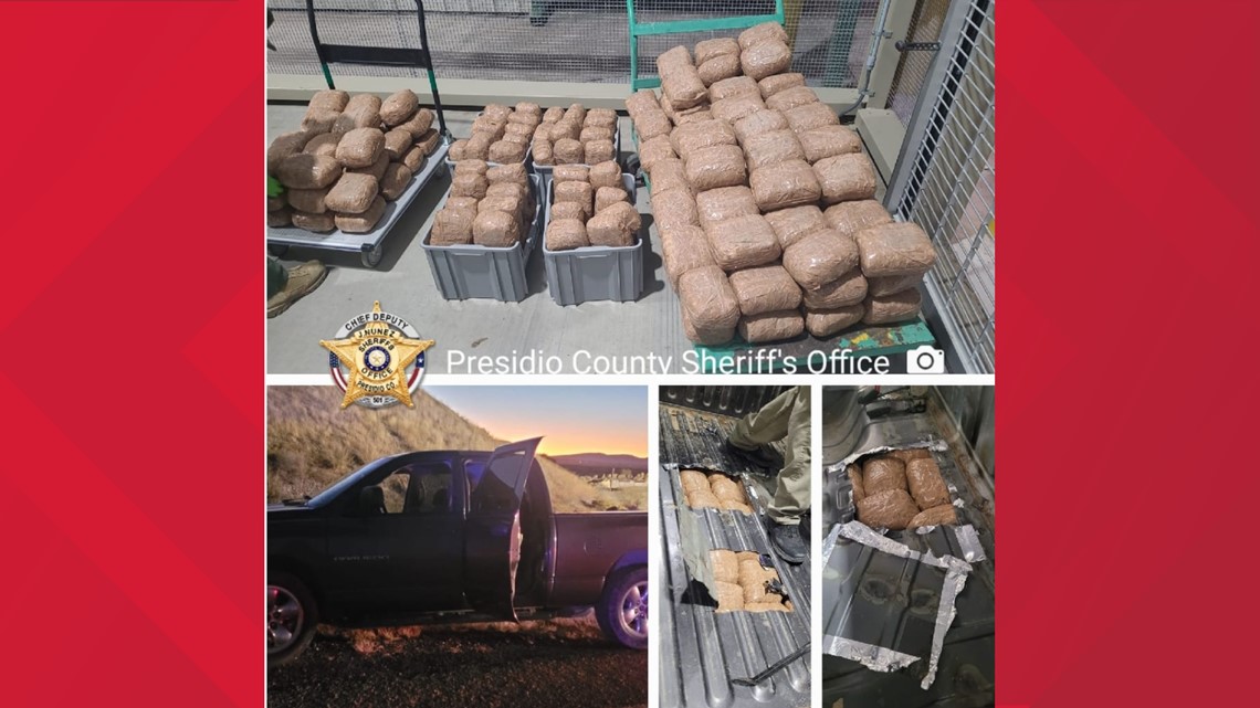 Presidio County Sheriff's Deputies detain individual for Possession of