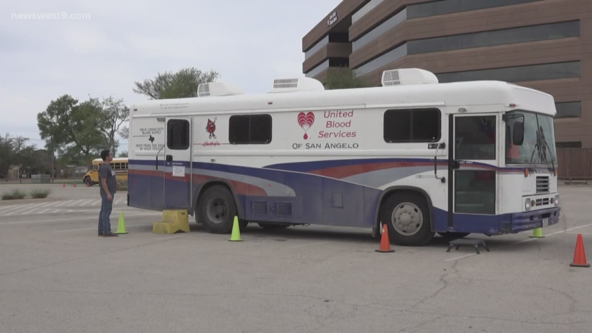 There will be two more blood drives in the coming week, on March 30 and April 18.
