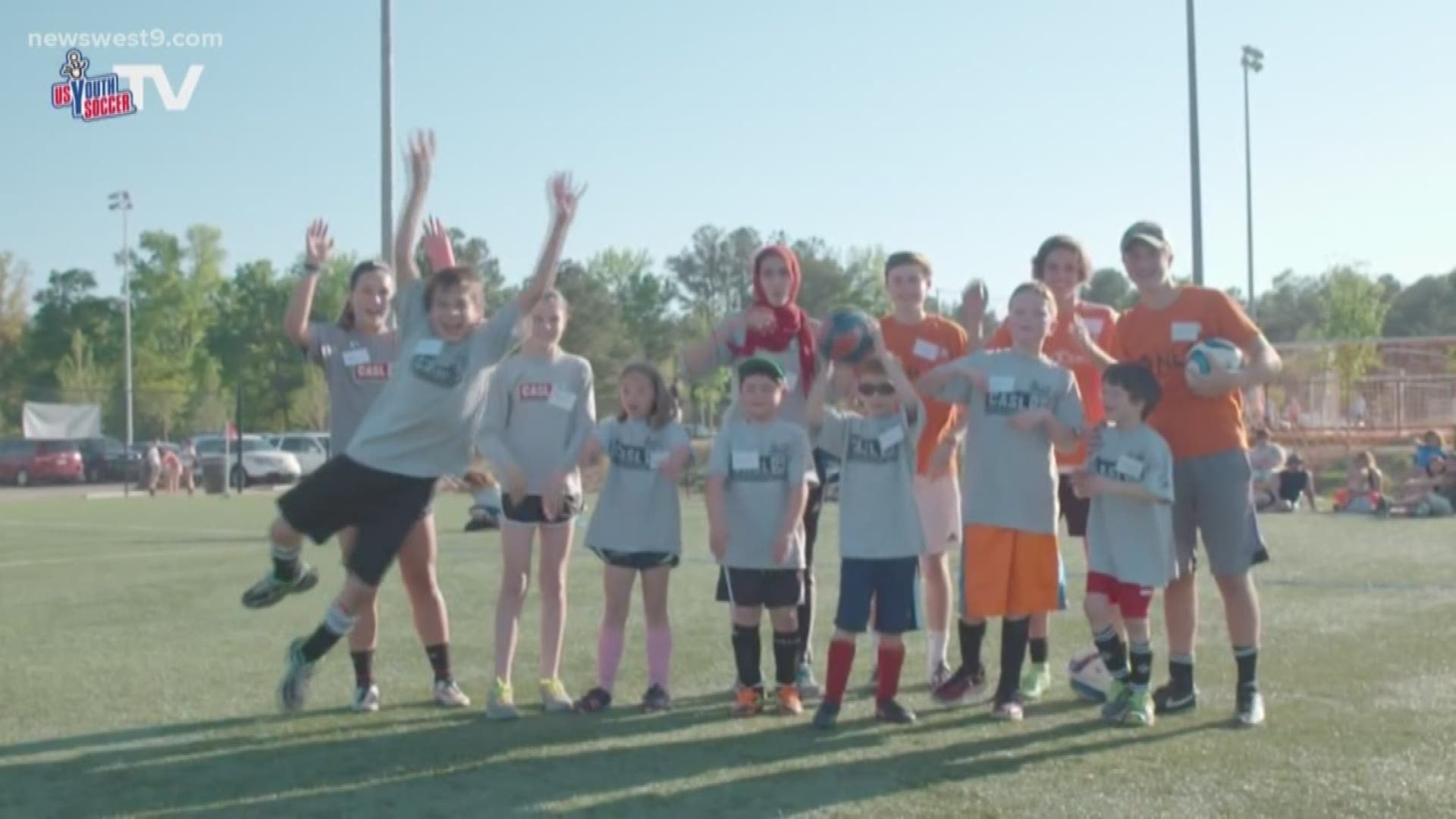 The youth soccer league is designed for kids with special needs.