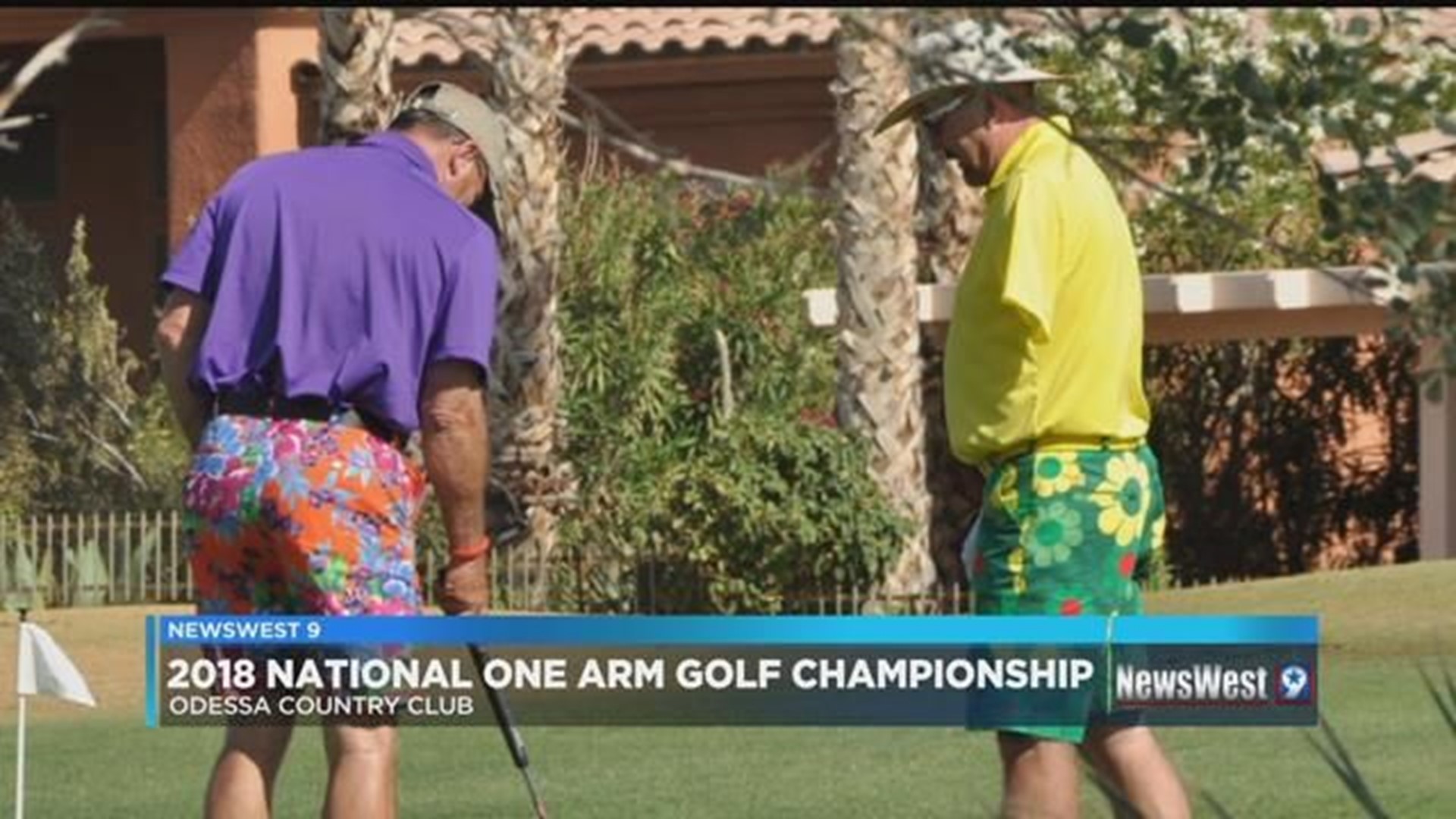 West Texas native brings the 2018 National One Arm Golf Championship to Odessa