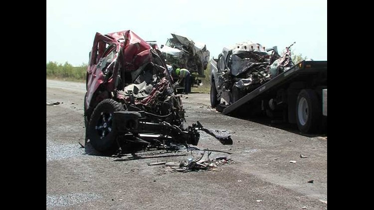 Two Men Killed In Four Car Accident On Highway 158 | Newswest9.com