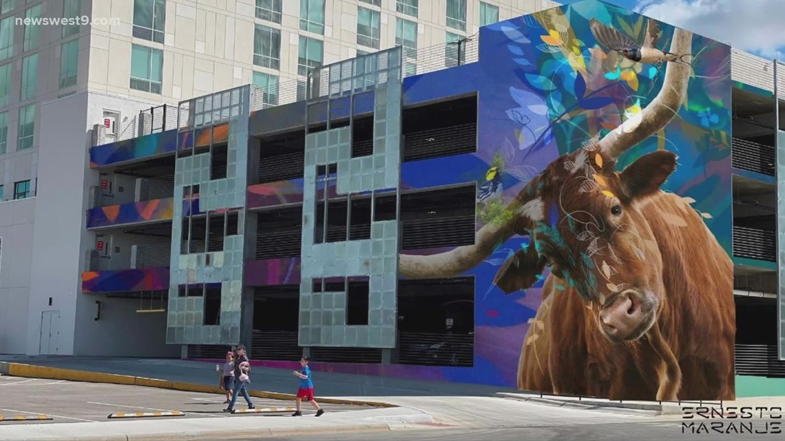 Three story mural approved by Odessa City Council