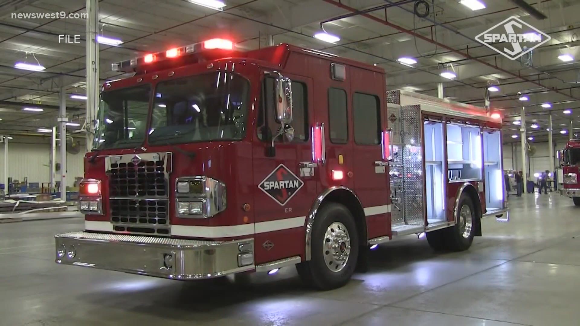 The department received $250,000 from the foundation in January to purchase new fire equipment.