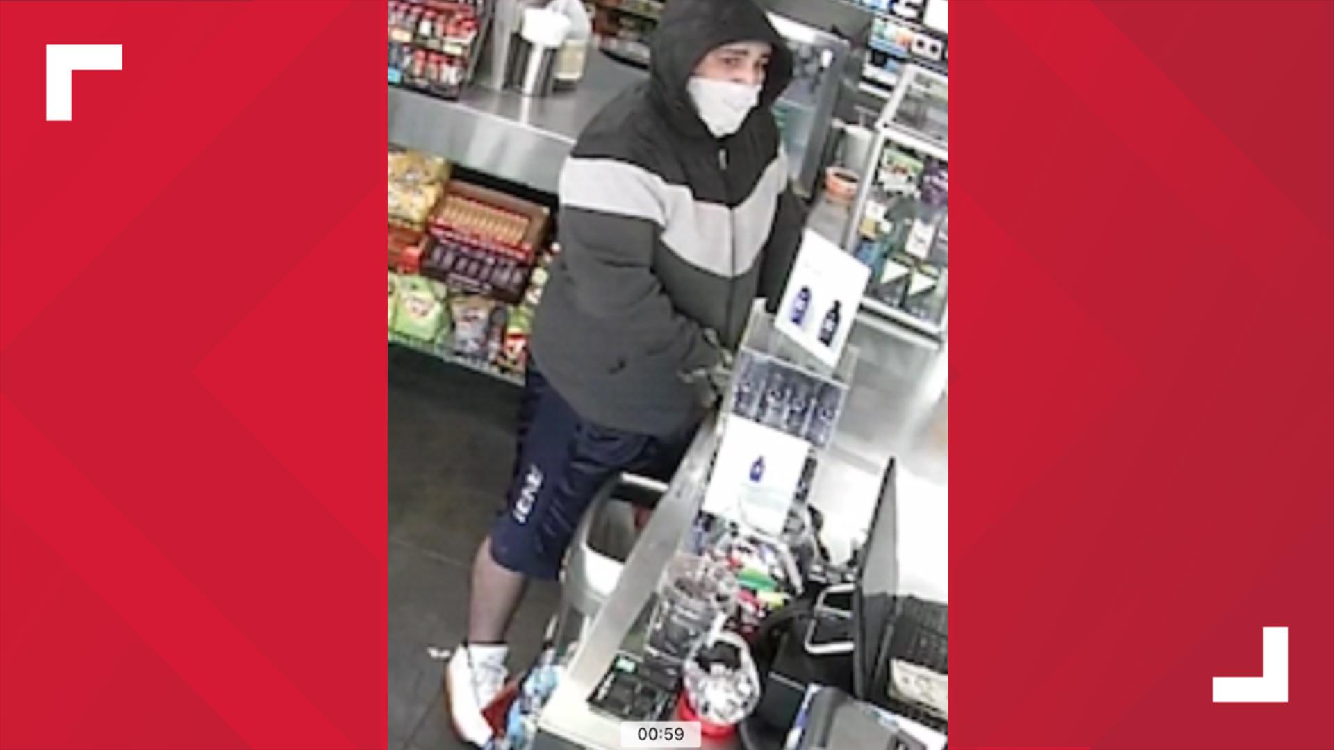 Odessa Police Department looking for suspect who allegedly robbed store ...