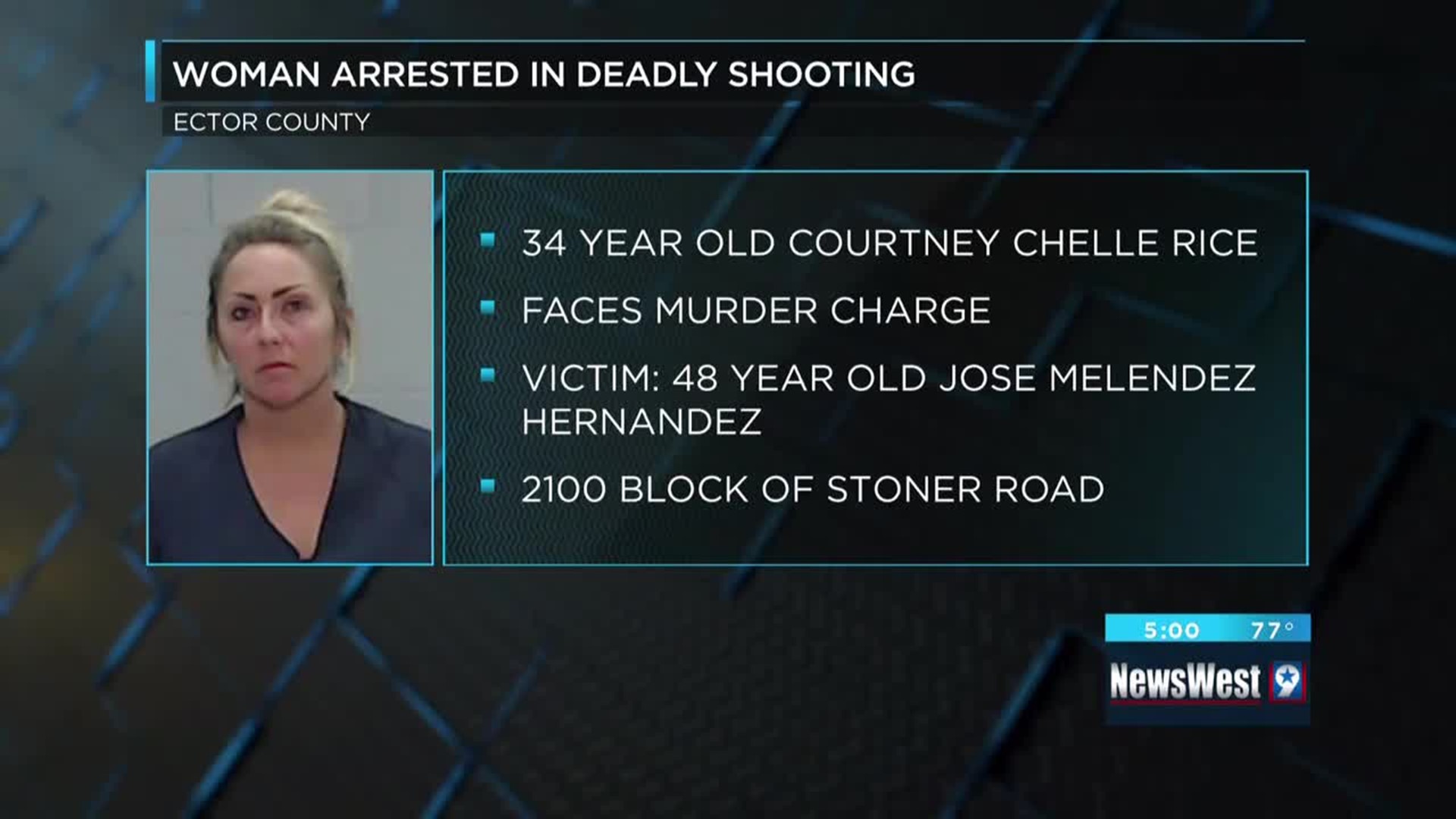 Ector County Gunshot Murder