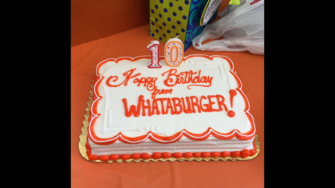 Whataburger throws 90-year-old employee a birthday party 