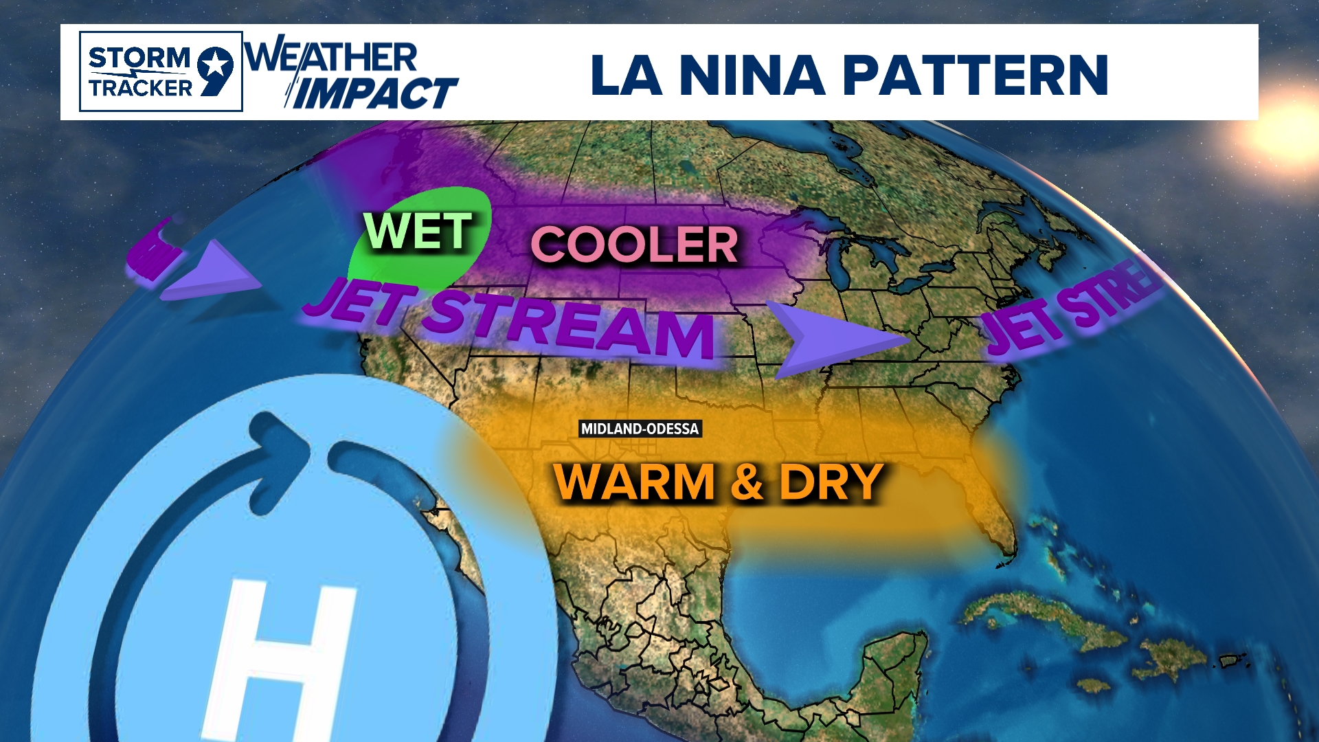 Weaker La Nina May Lead to A Less Dry Winter for West Texas