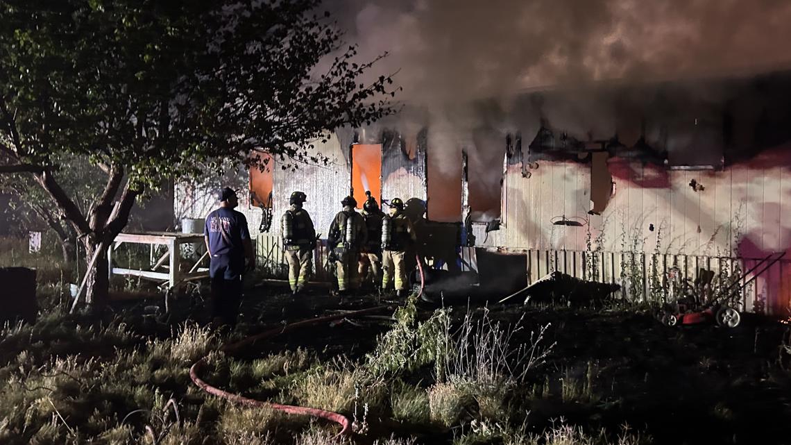 Trailer fire reported in northeast Midland County | newswest9.com