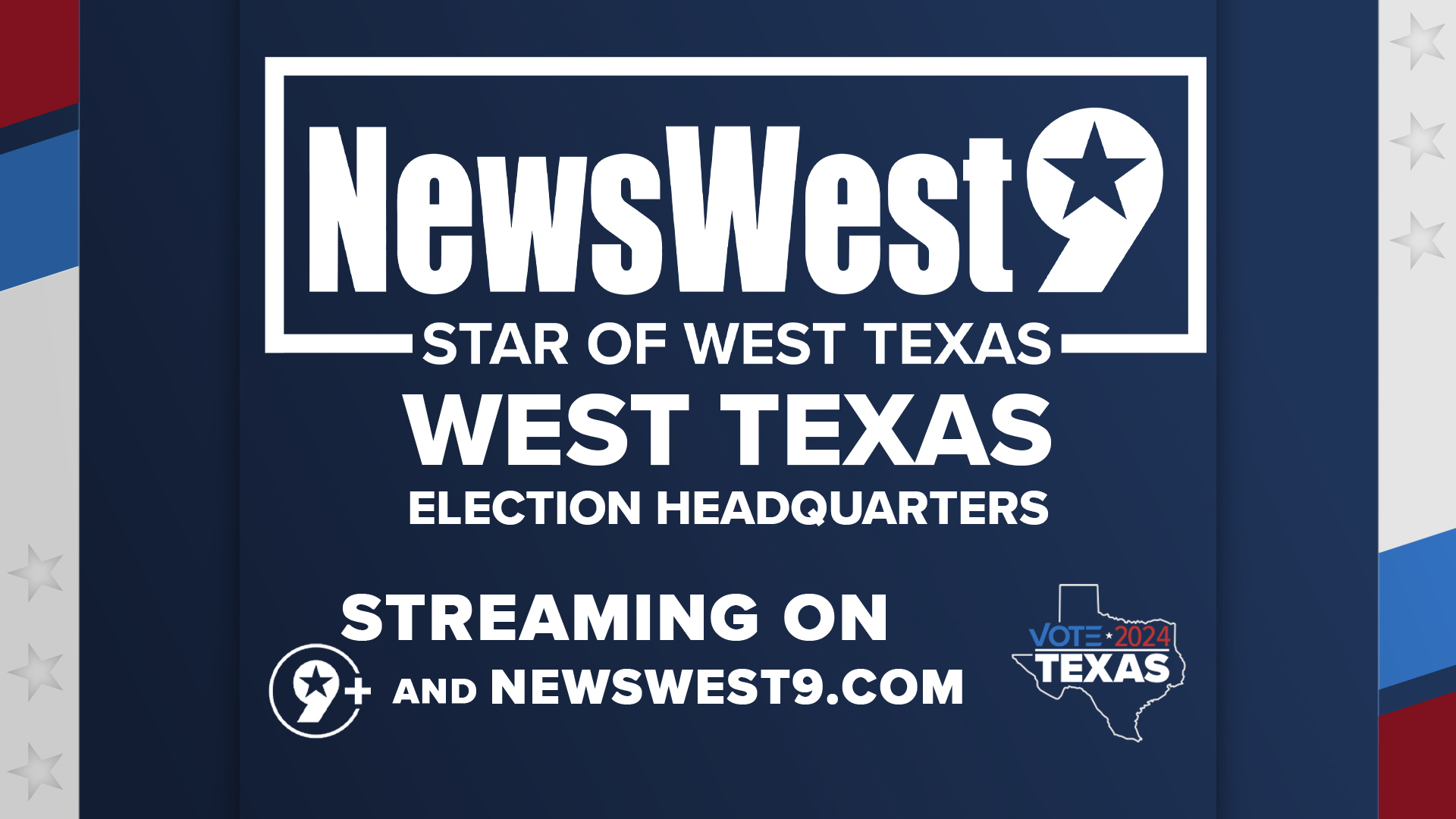 Tune in for our election day coverage, weather, sports and more.