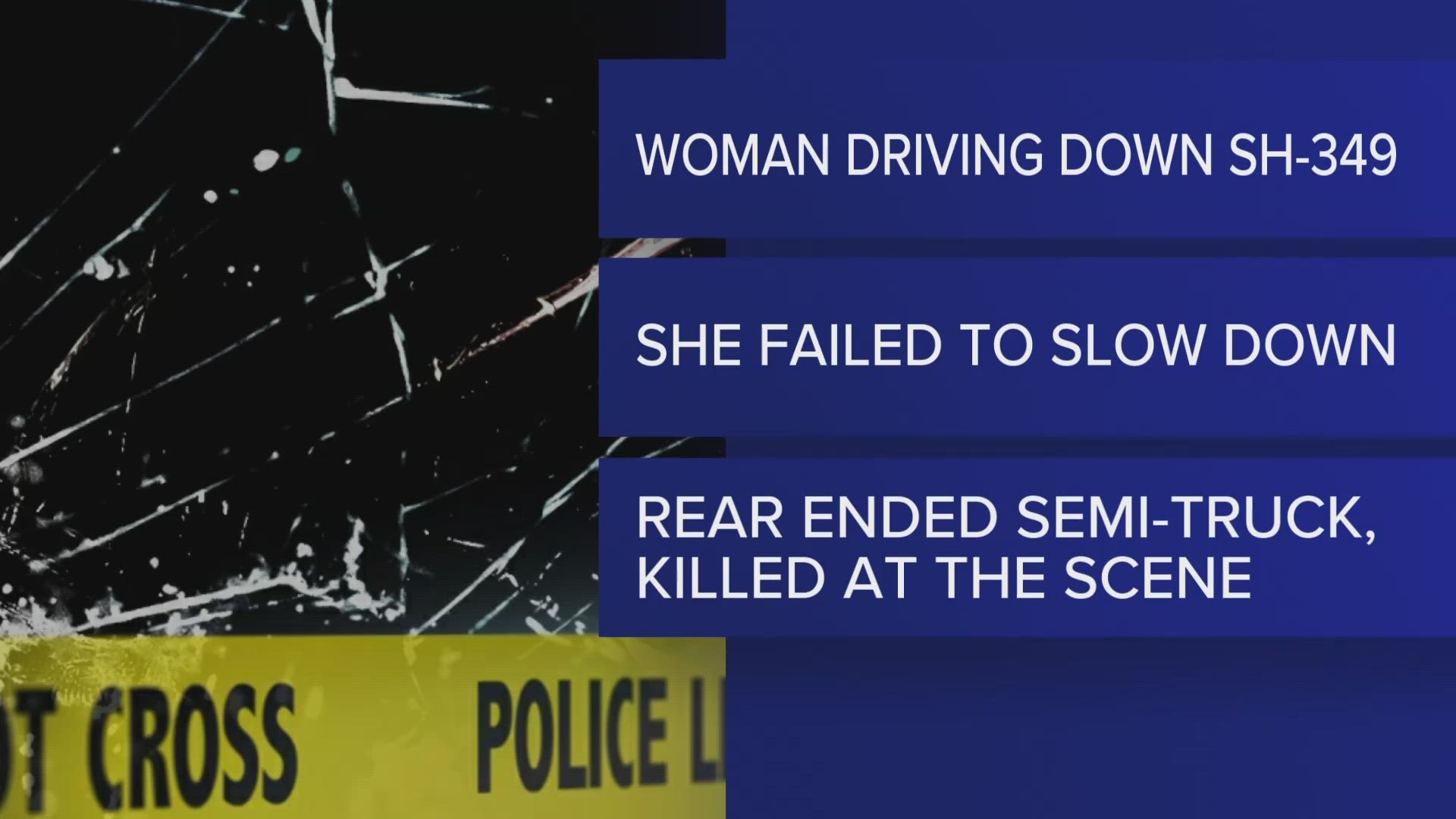 35-year-old Alyssa Owens of Lamesa was killed in the crash on May 1.