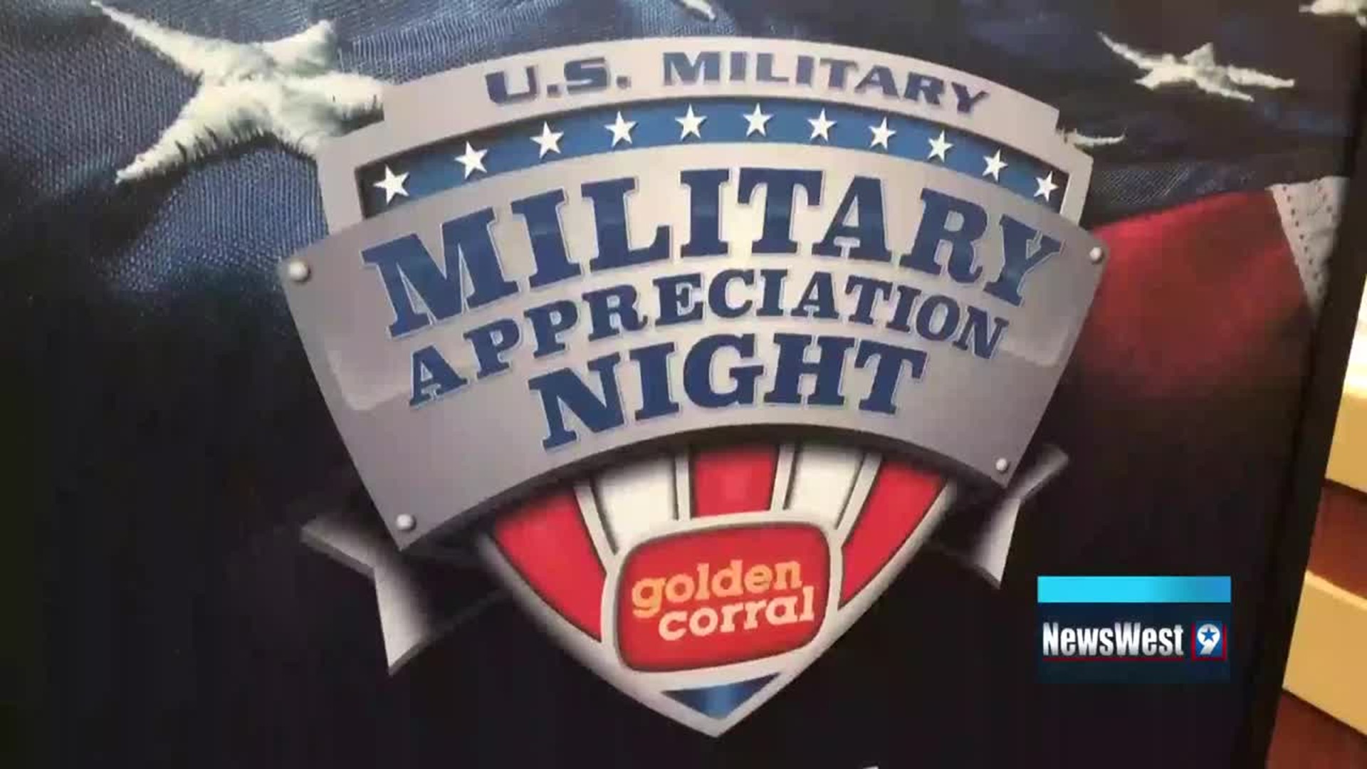Golden Corral honors military members with free meal after Veteran’s