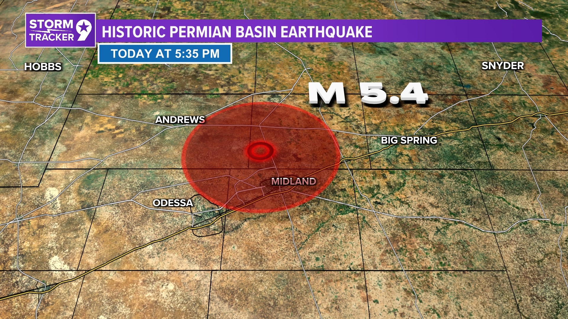 Ready Midland asks residents to report earthquake damage