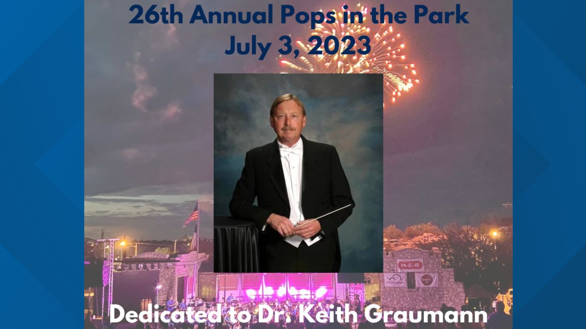 This year's event will honor longtime director and conductor of the Big Spring Symphony Dr. Keith Graumann, who died in March.
