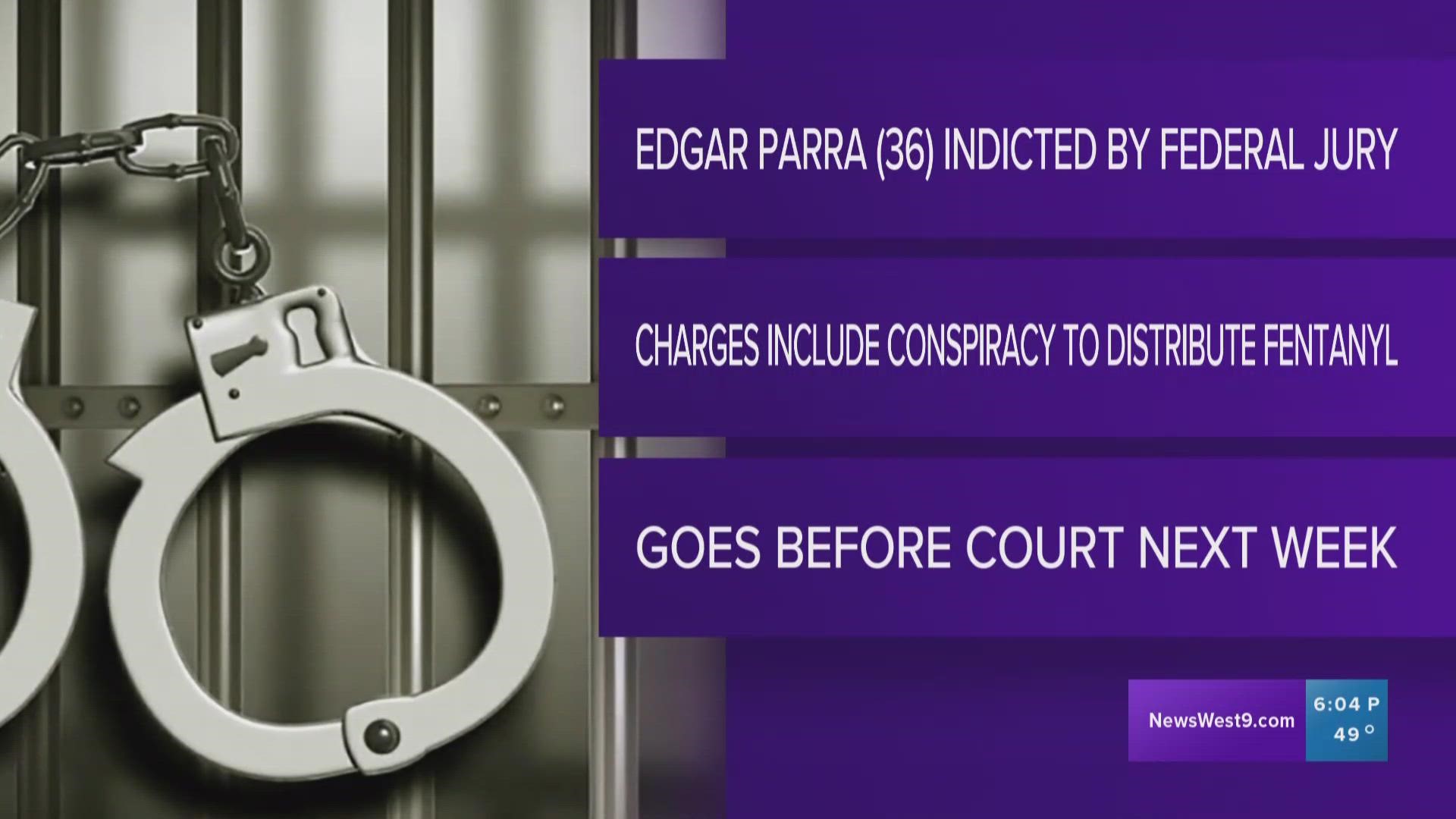 36-year-old Edgar Parra is scheduled for his initial court appearance on January 27, 2022.