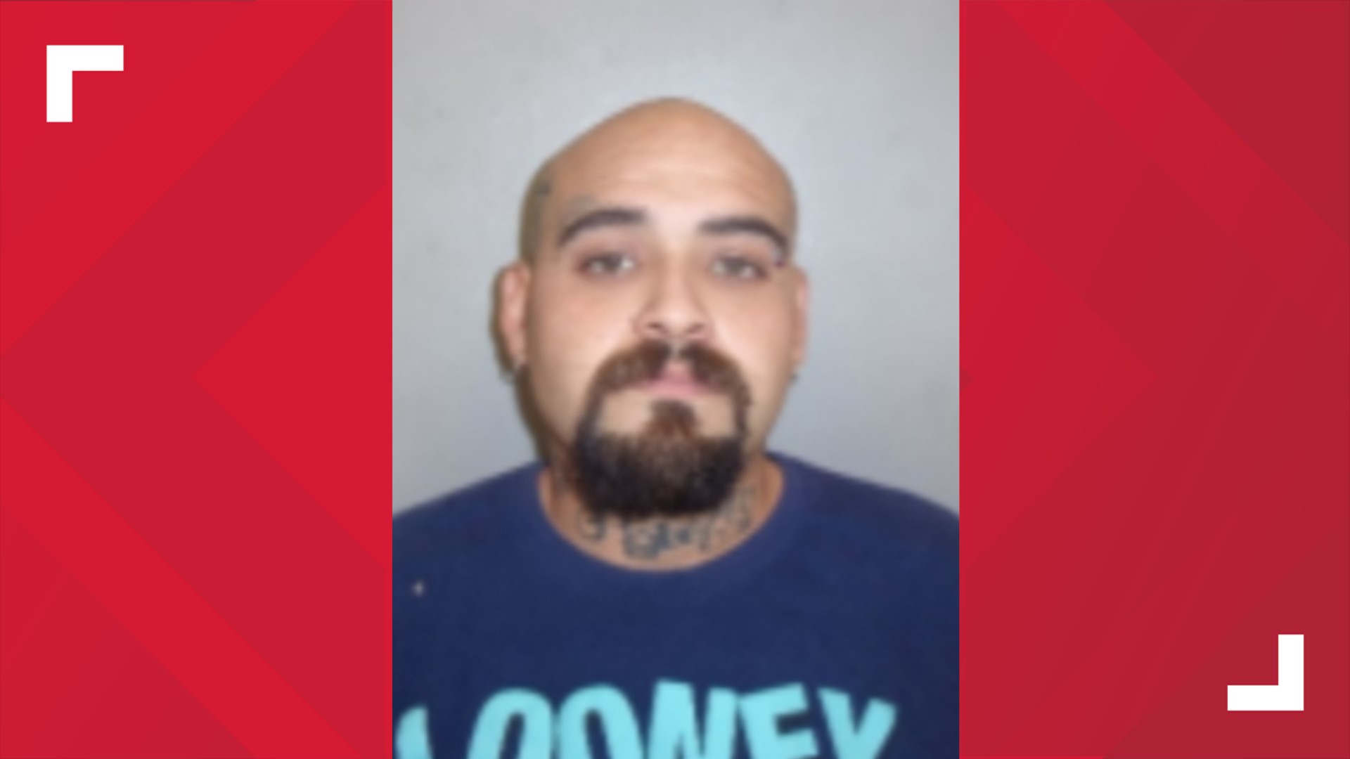 Rigoberto Vasquez, 27, was arrested for evading arrest detention, felon in possession of a firearm and deadly conduct.