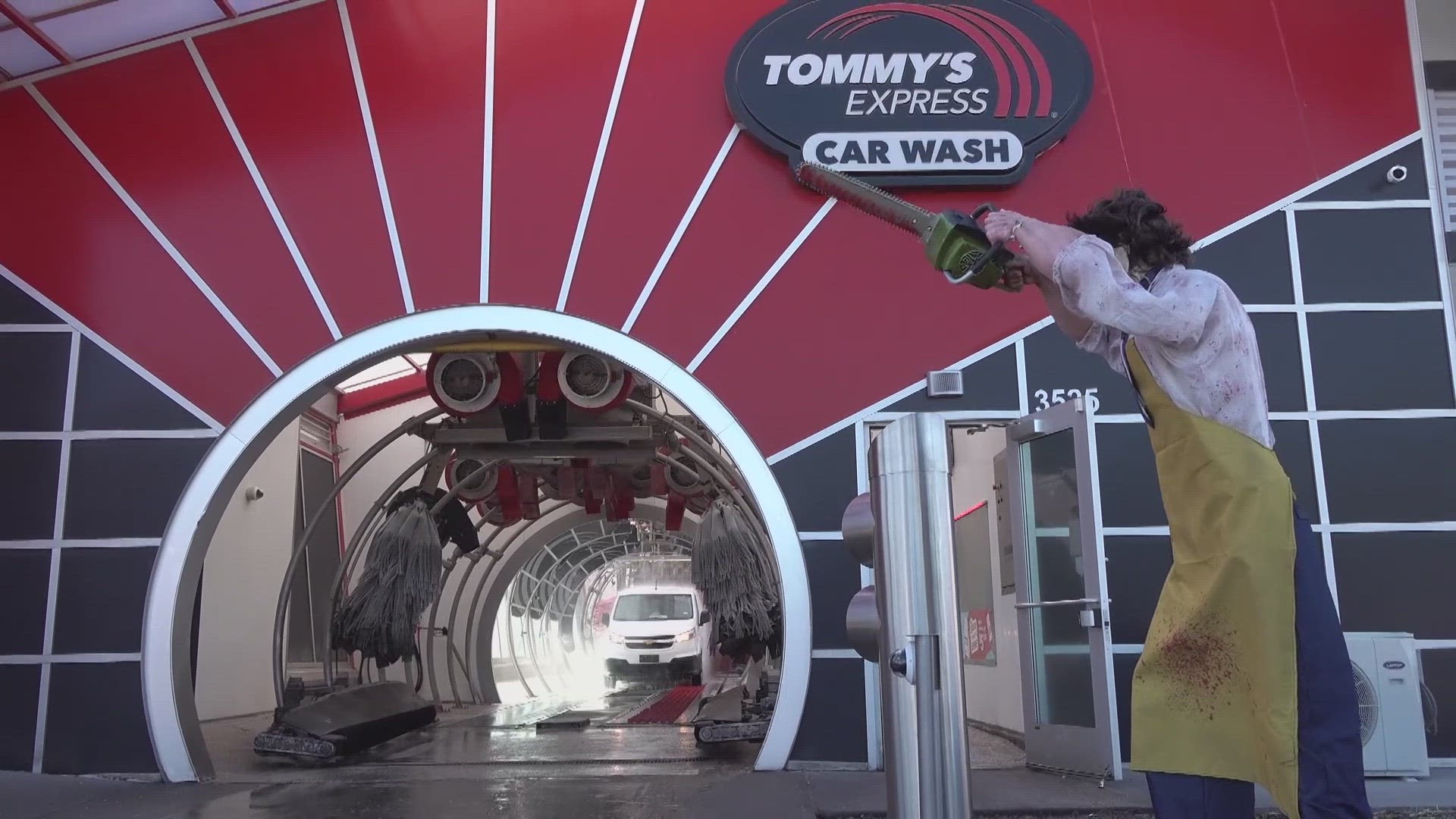 It gets scary at Tommy's Express Carwash in Odessa | newswest9.com