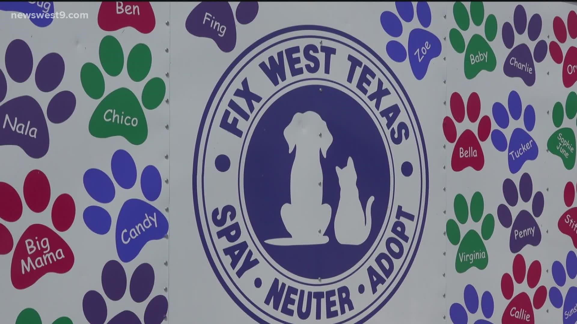 Fix West Texas is building shelters for pets, "Our main goal is to just keep all animals as warm and free from suffering this winter as possible"