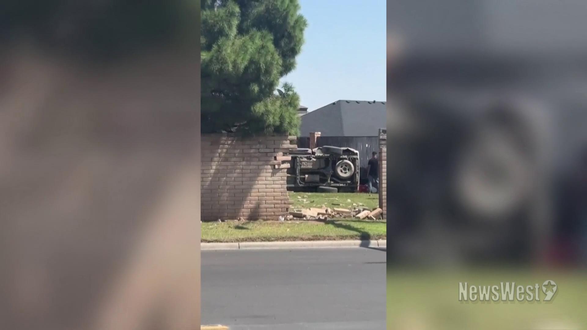 An investigation by the Odessa Police Department revealed that the teen ran a red light and crashed into a brick wall, causing his car to roll multiple times.