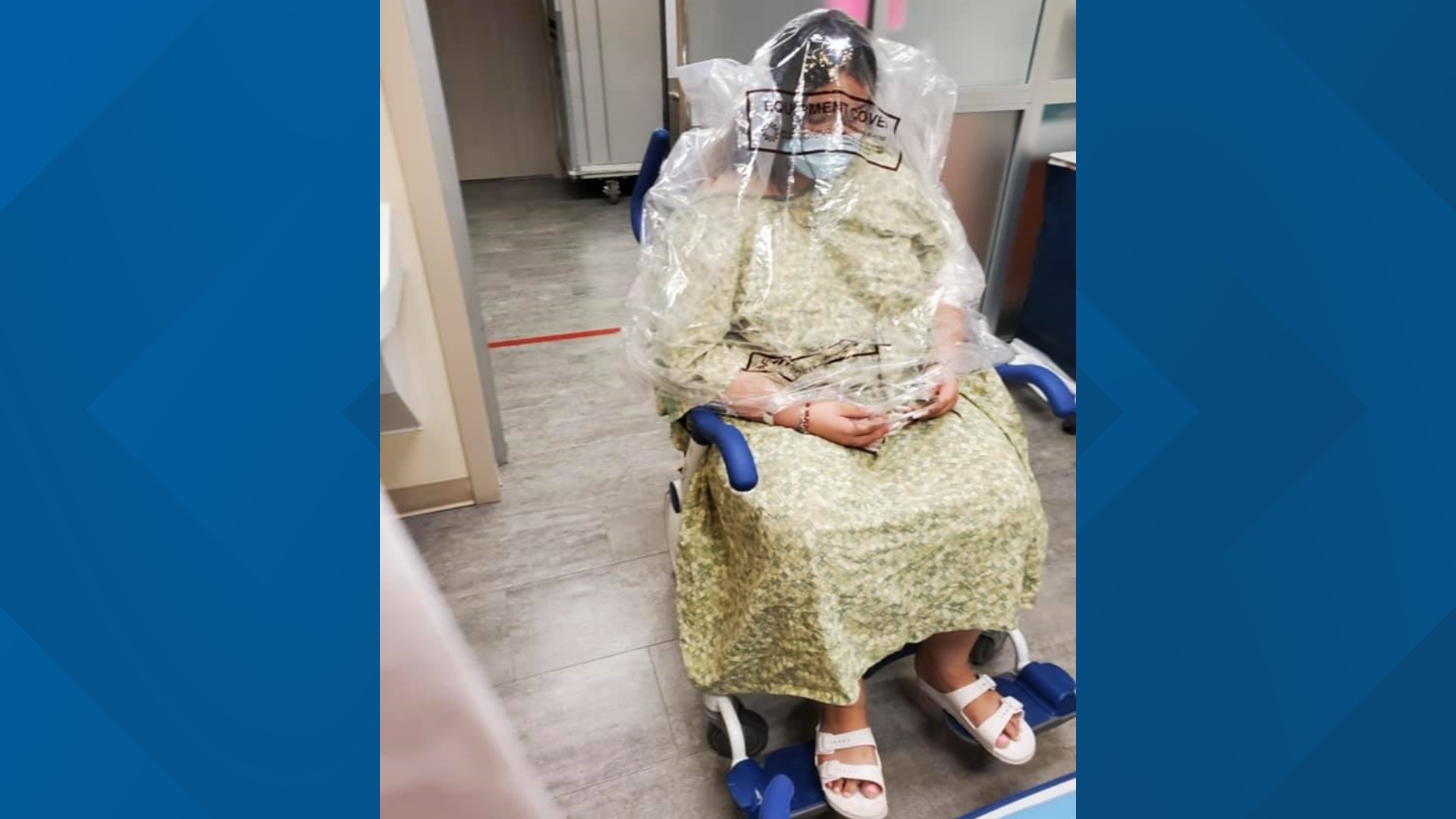 MCH addresses social post of girl with bag over her head taken their hospital | newswest9.com