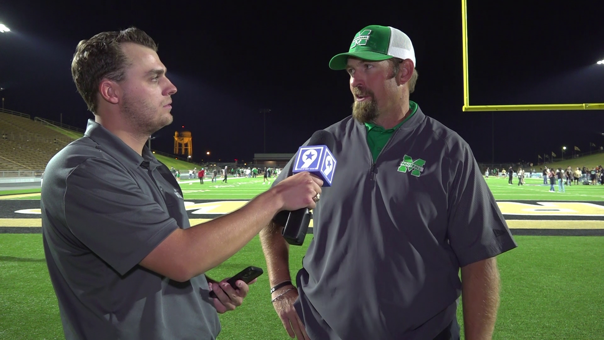 Coach Staugh talked about the resilient win and how important the defense was stopping the Mustangs.