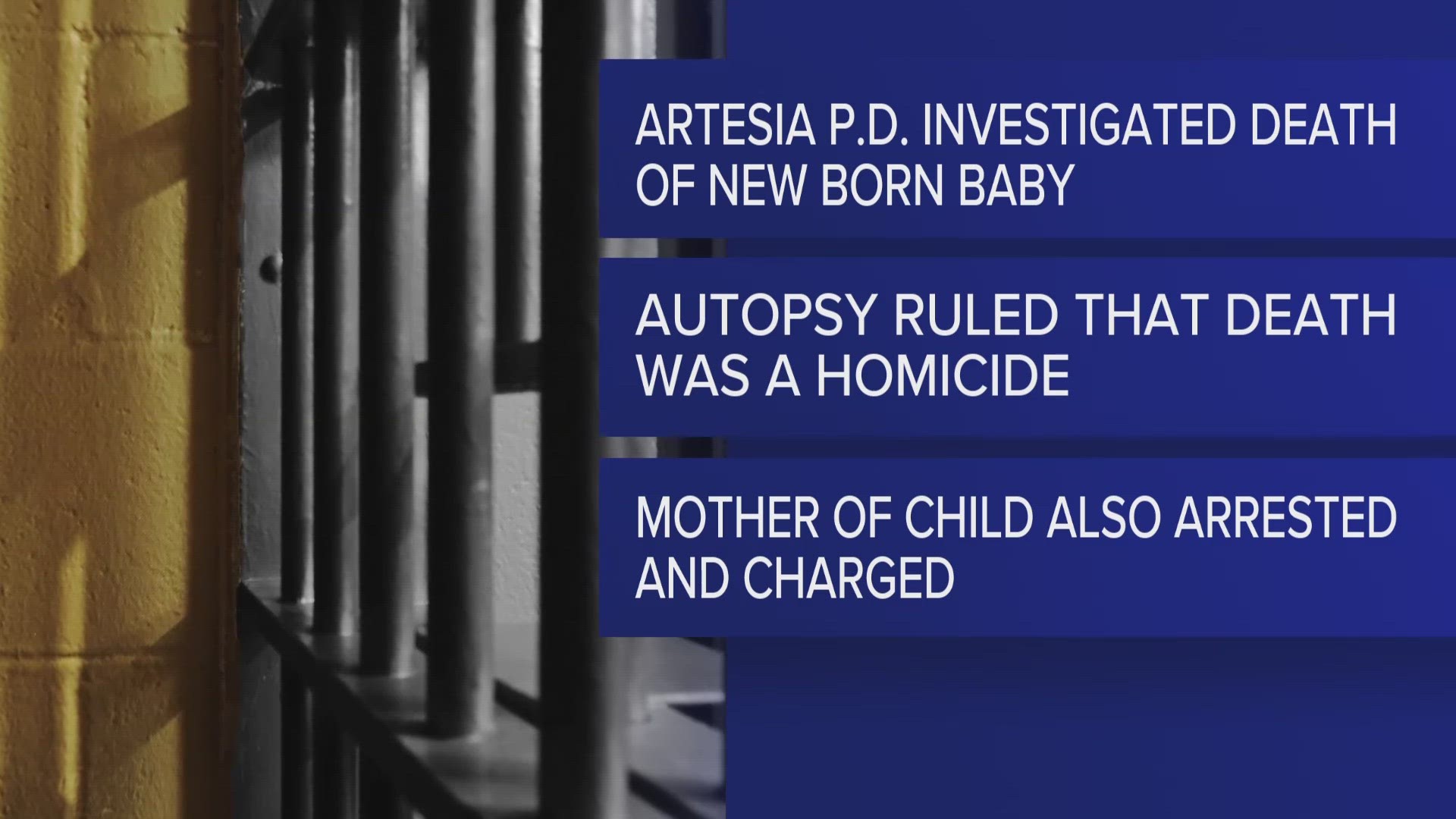 A deceased newborn baby was found in Artesia General Hospital by Police Officers on January 27, 2023.