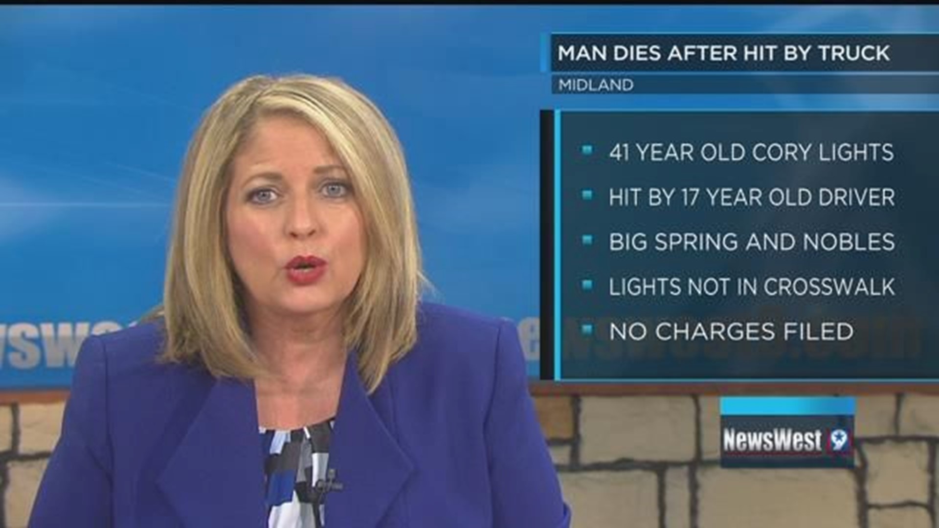 Midland man dies after being struck by car