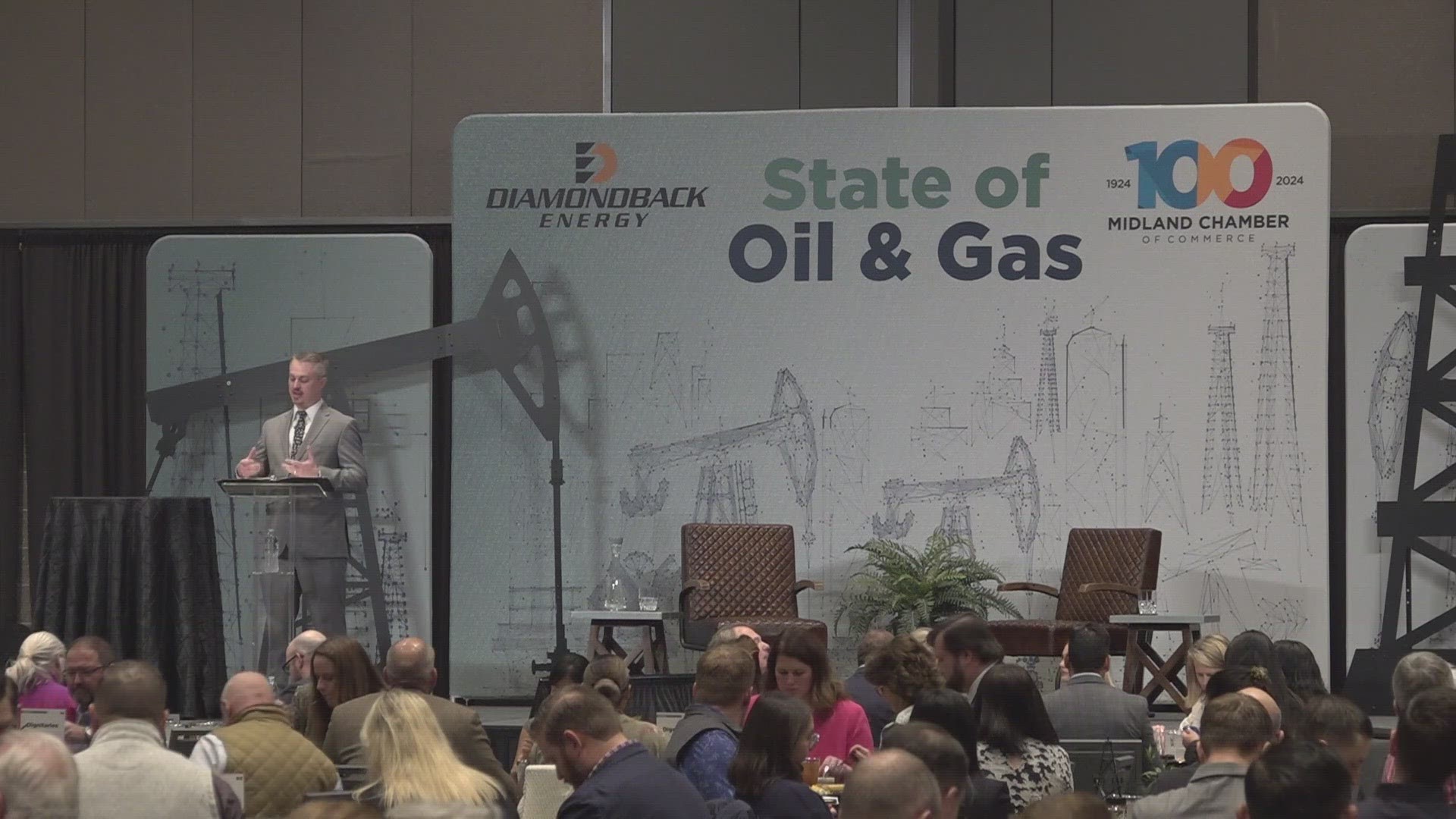 The keynote speaker was Cory Quarles, the Vice President of XTO. Quarles talked about the global rise of the middle class and different technologies coming into play